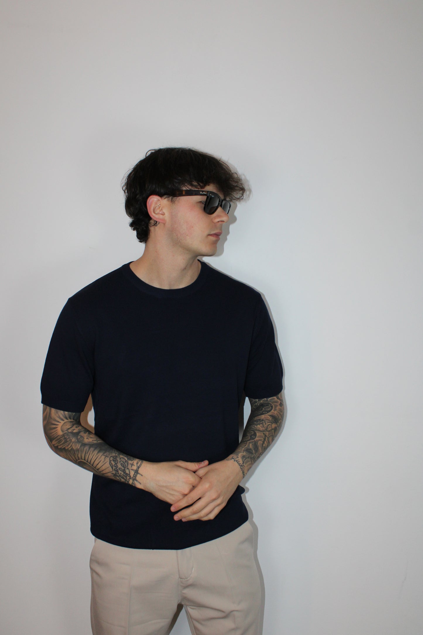 Maglia sartoriale filo di scozia