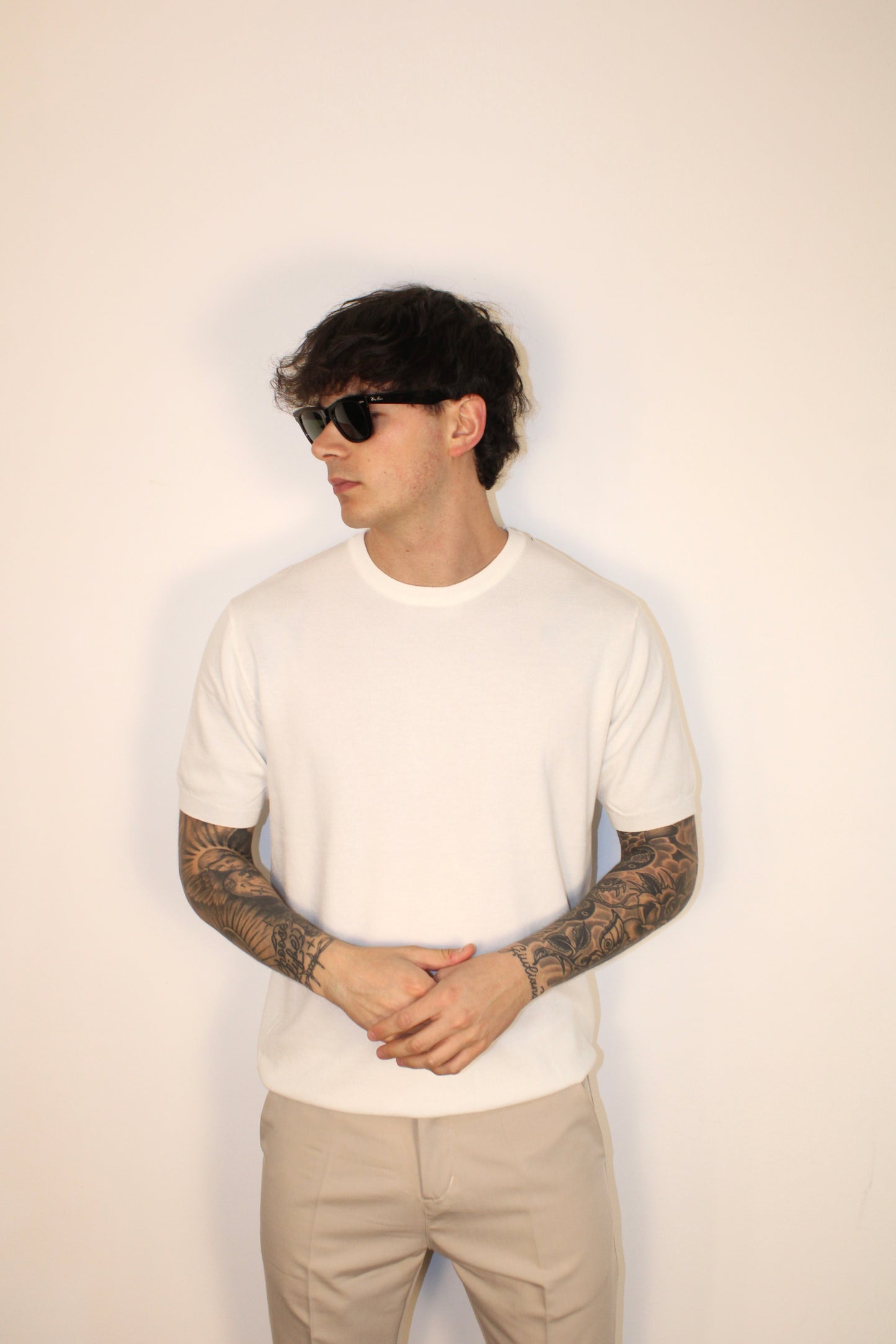 Maglia sartoriale filo di scozia