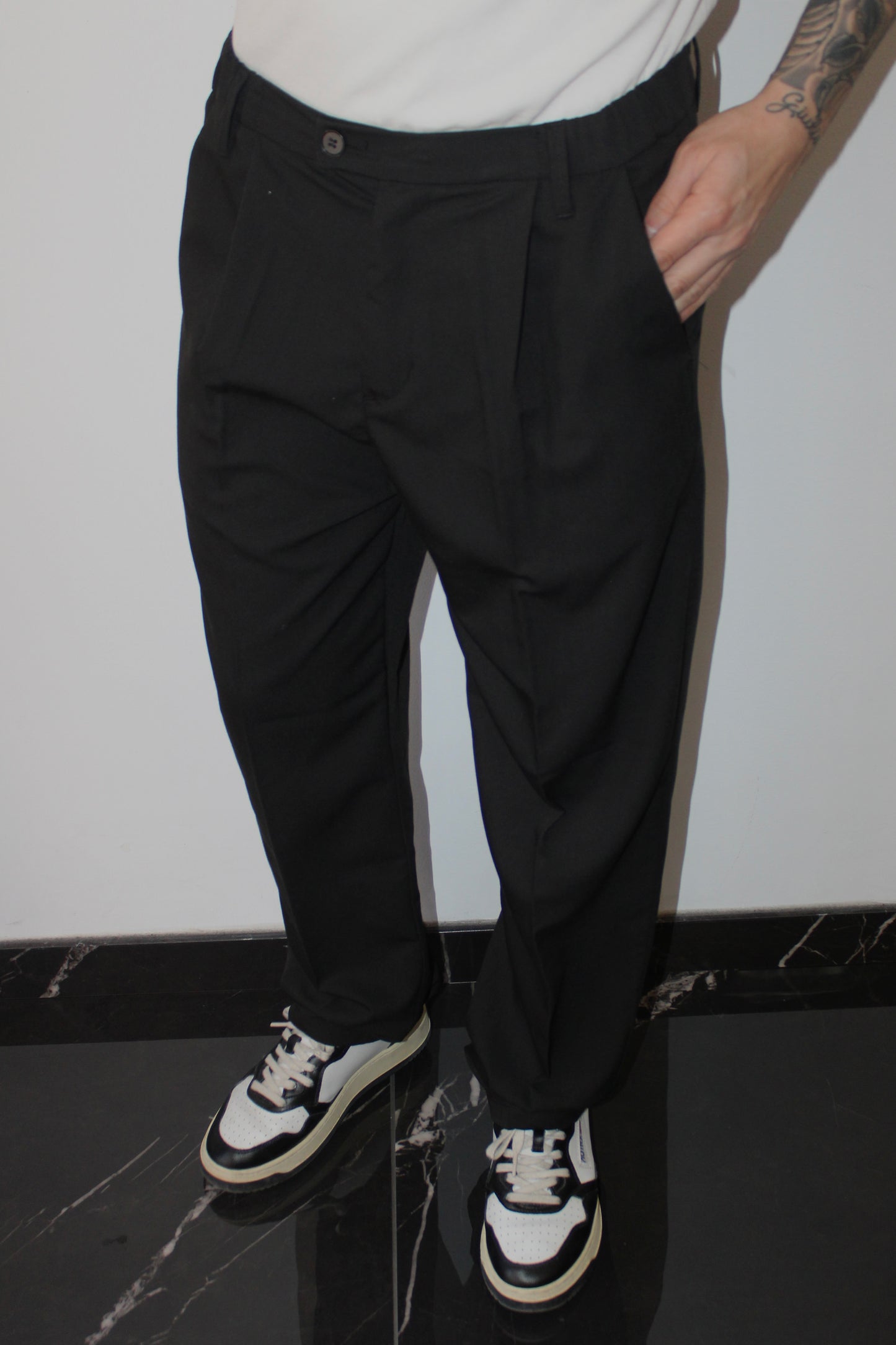 Pantalone sartoriale fondo largo