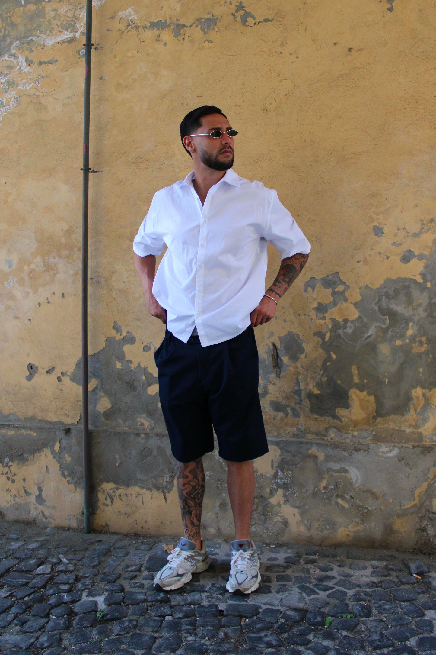 Camicia maniche corte - Oversize