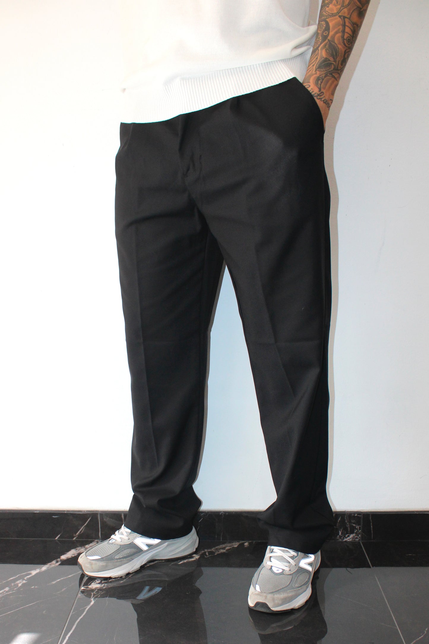 Pantalone sartoriale fondo morbido