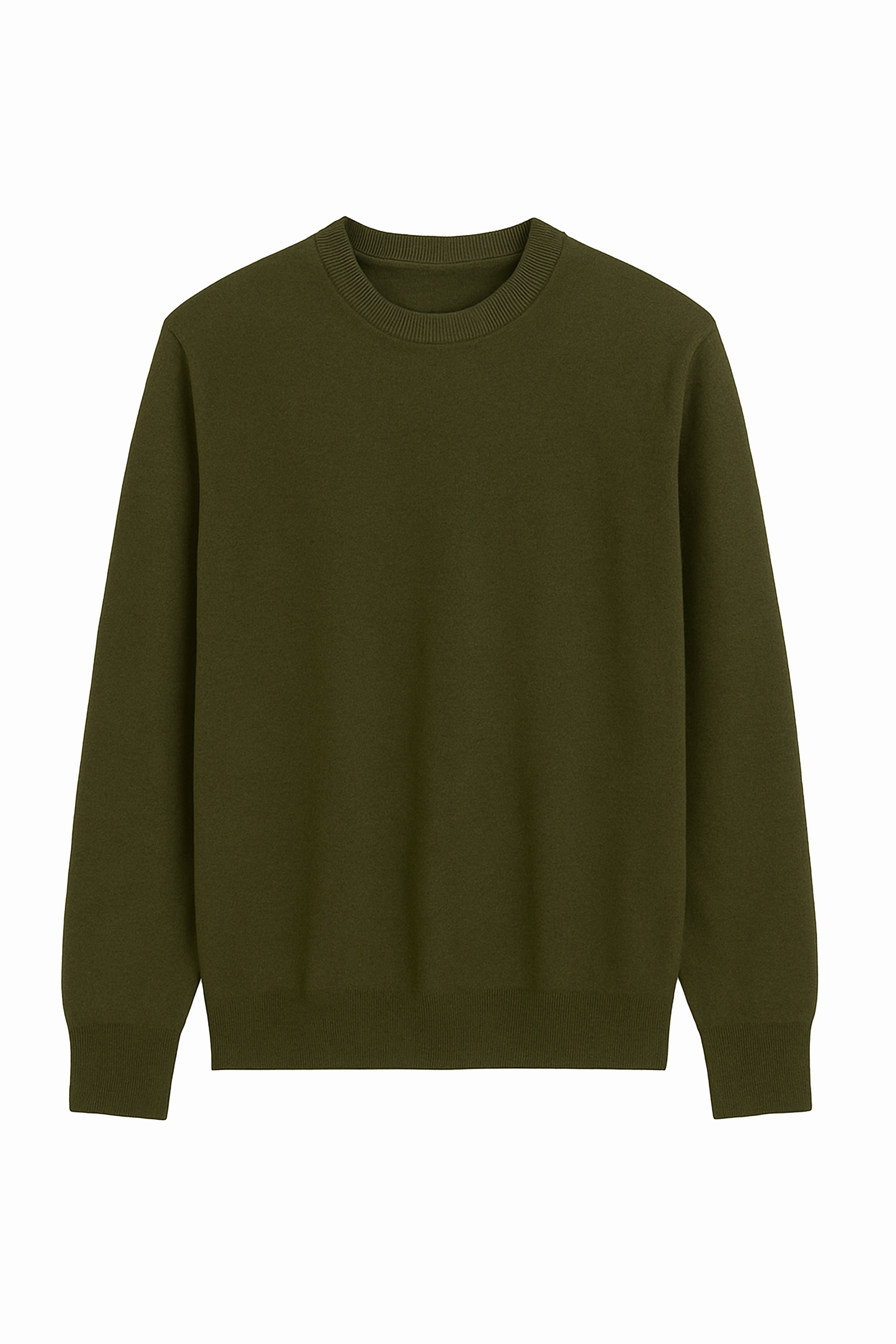 Maglione girocollo manica lunga