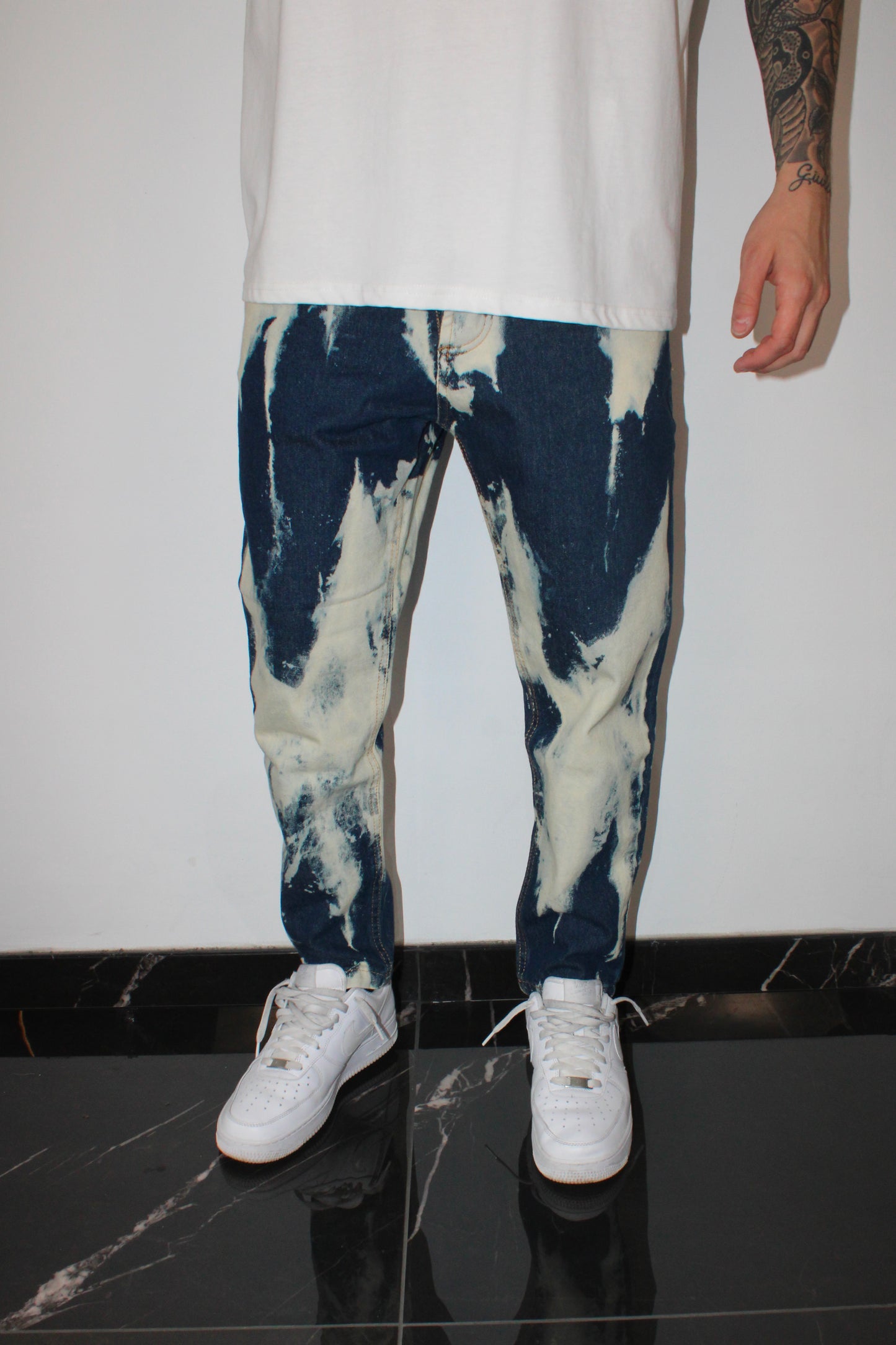 Jeans slavato slim fit