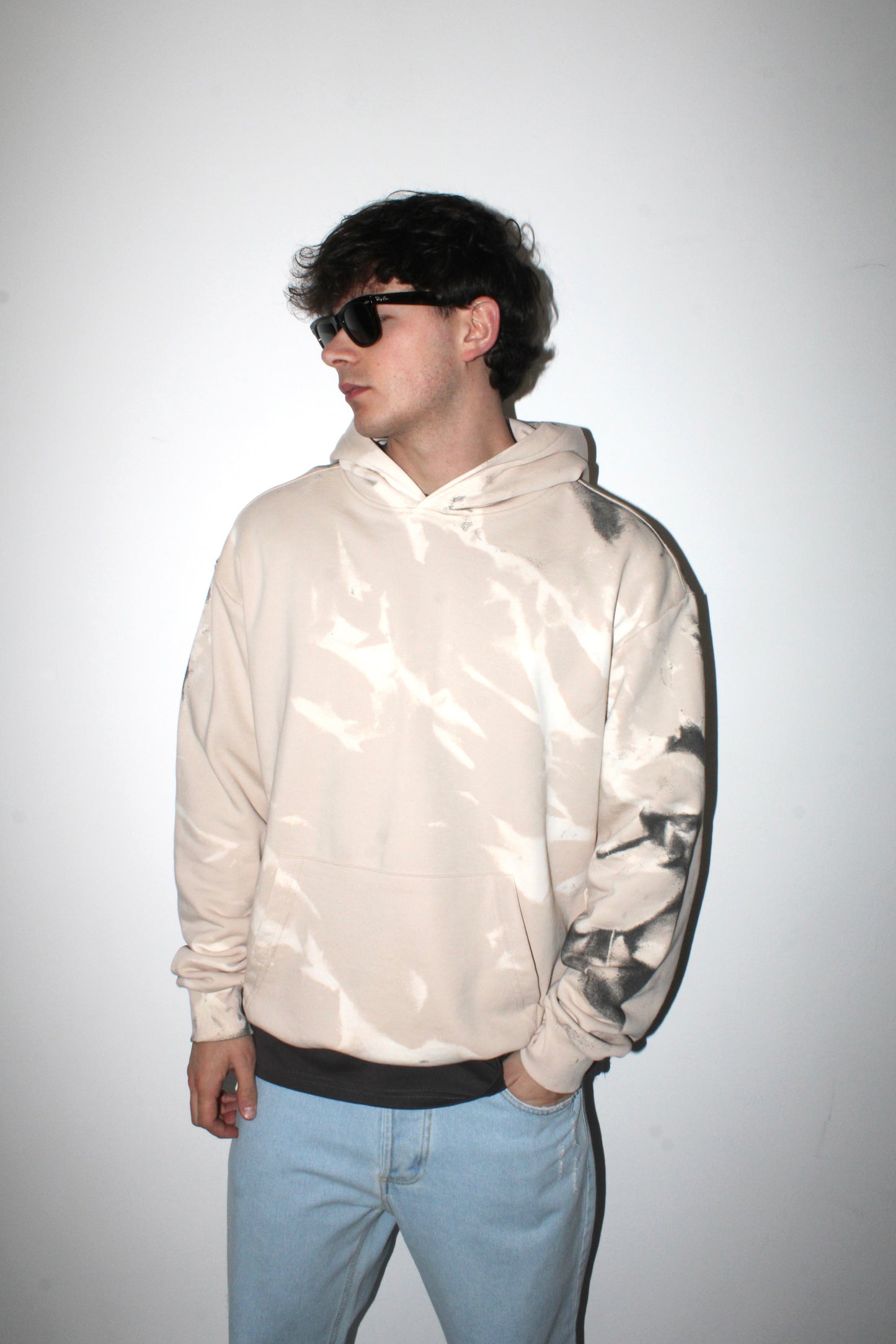 Felpa oversize tie dye