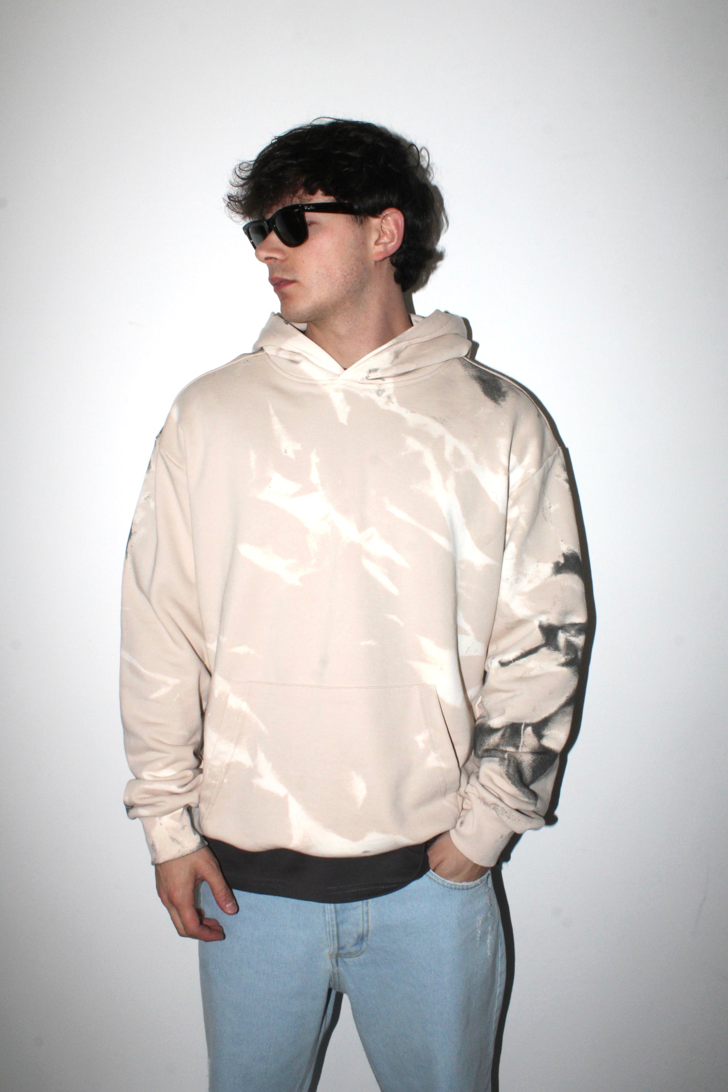 Felpa oversize tie dye