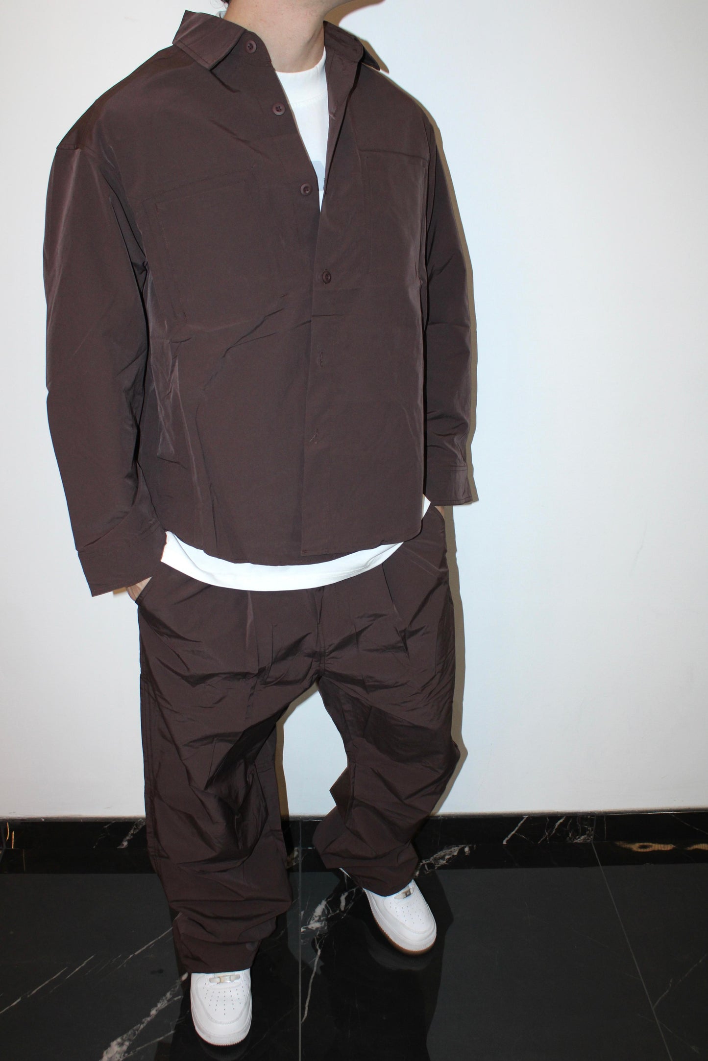Pantaloni parachute baggy