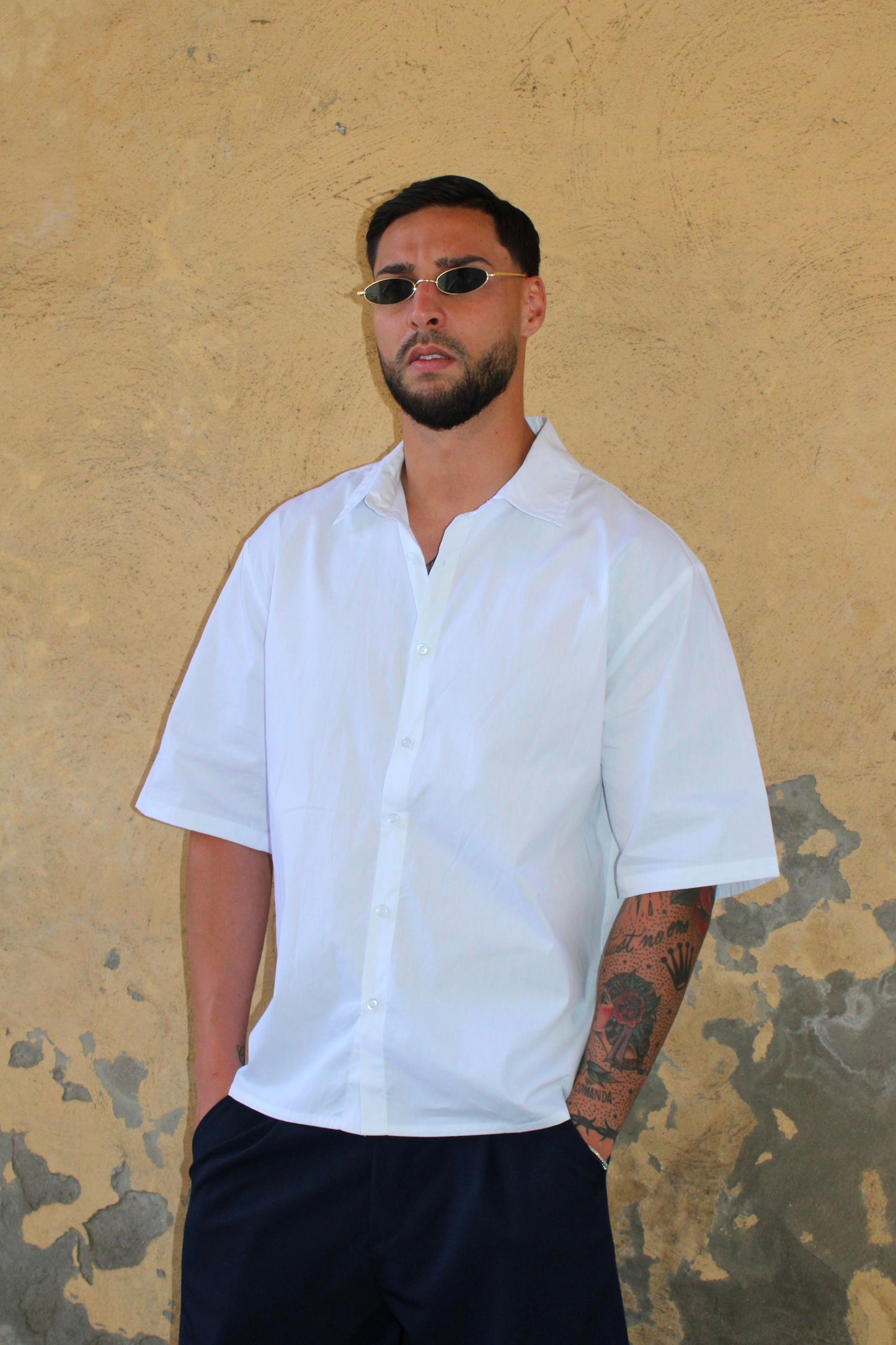 Camicia maniche corte - Oversize