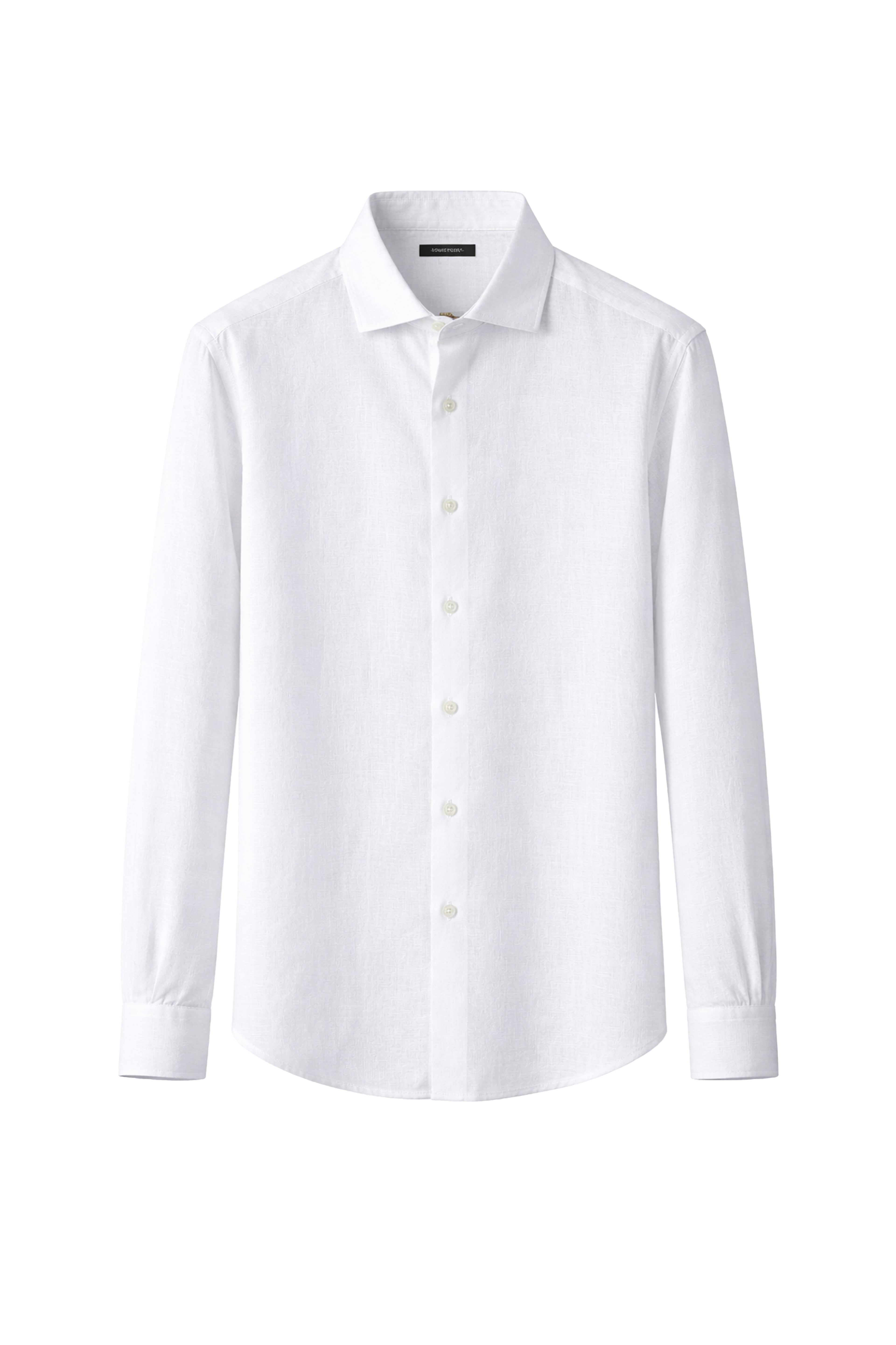Camicia sartoriale regular fit - 80% Lino
