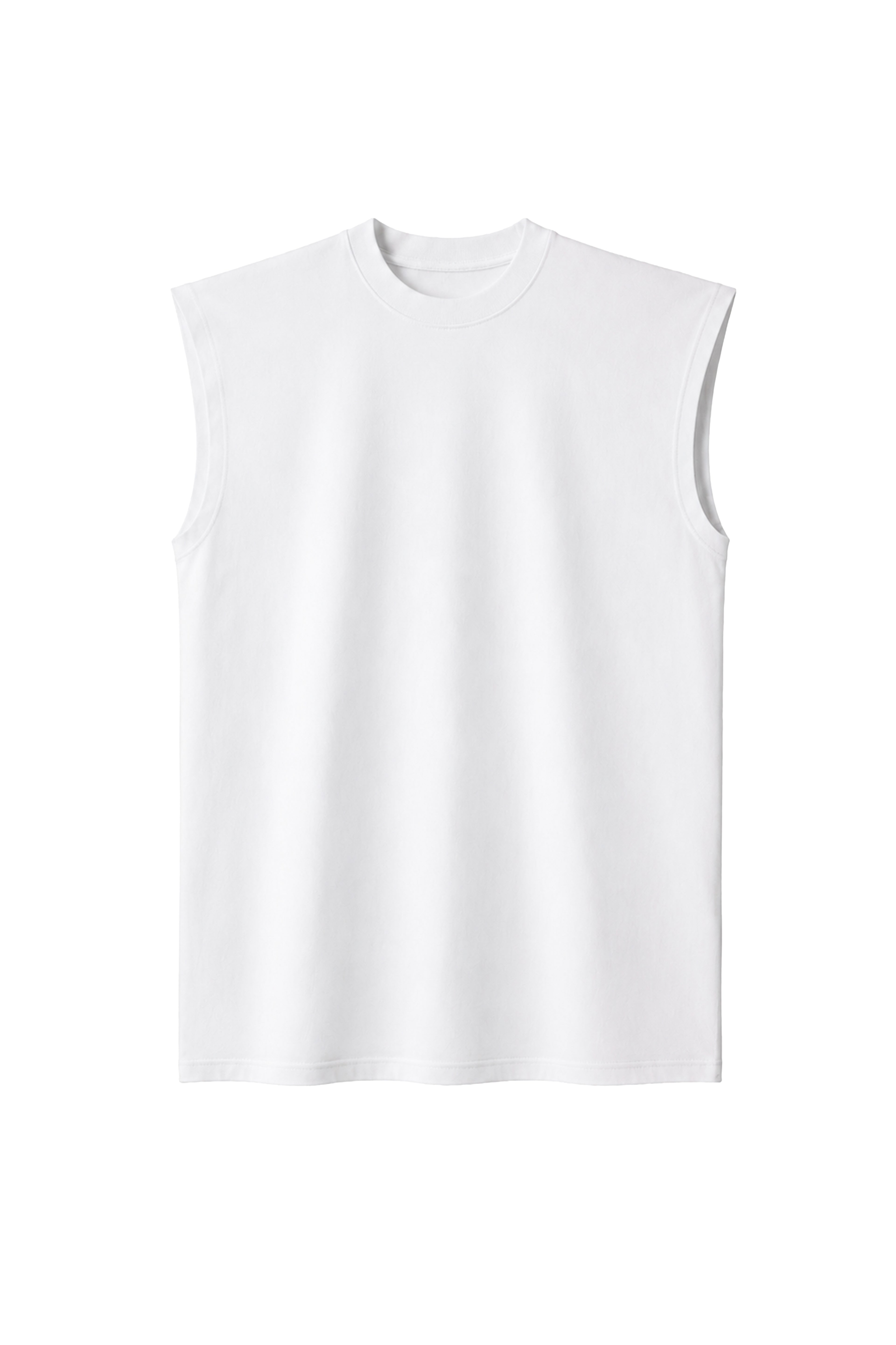 Maglia senza maniche fit oversize