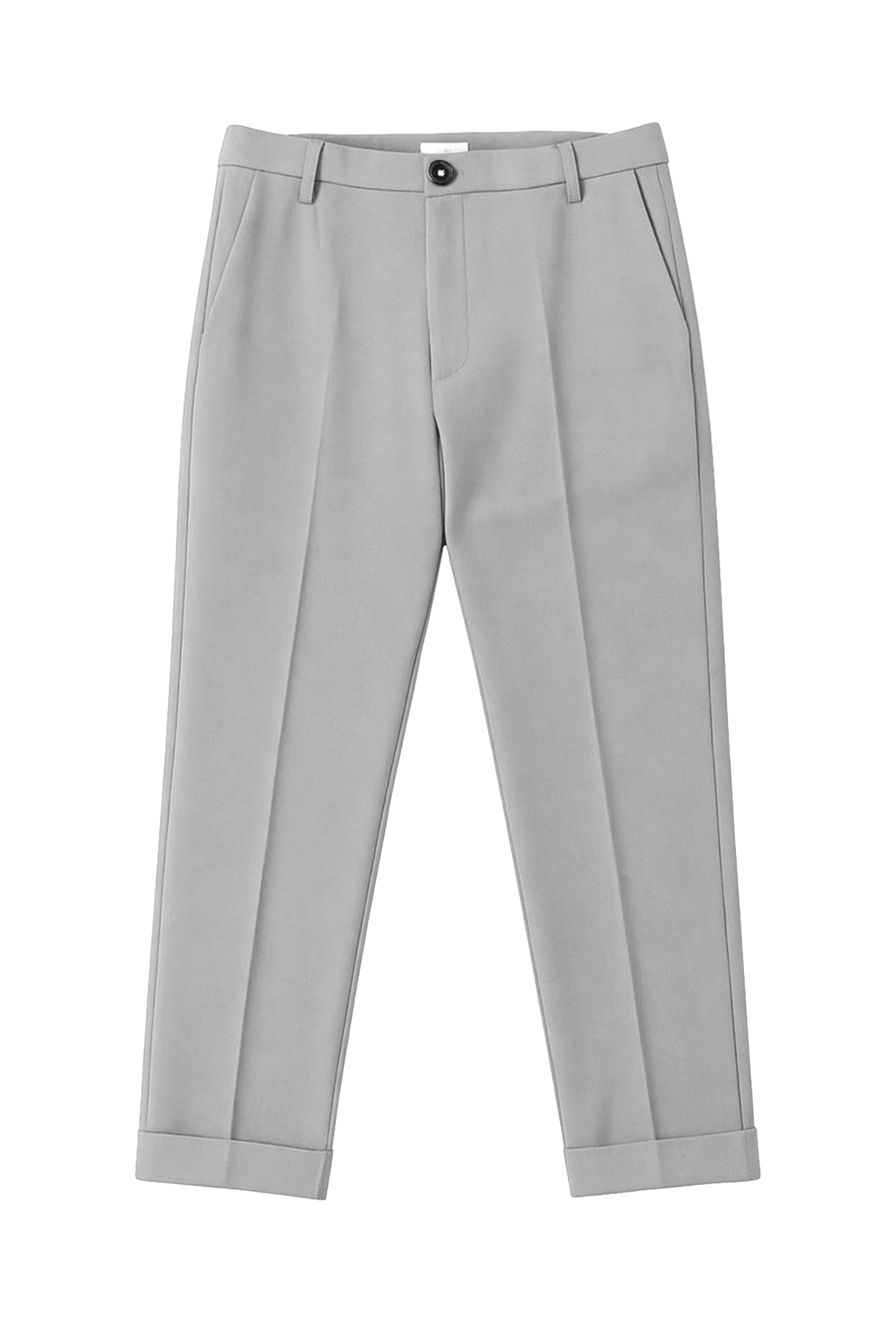 Pantalone con risvolto cucito - Regular fit