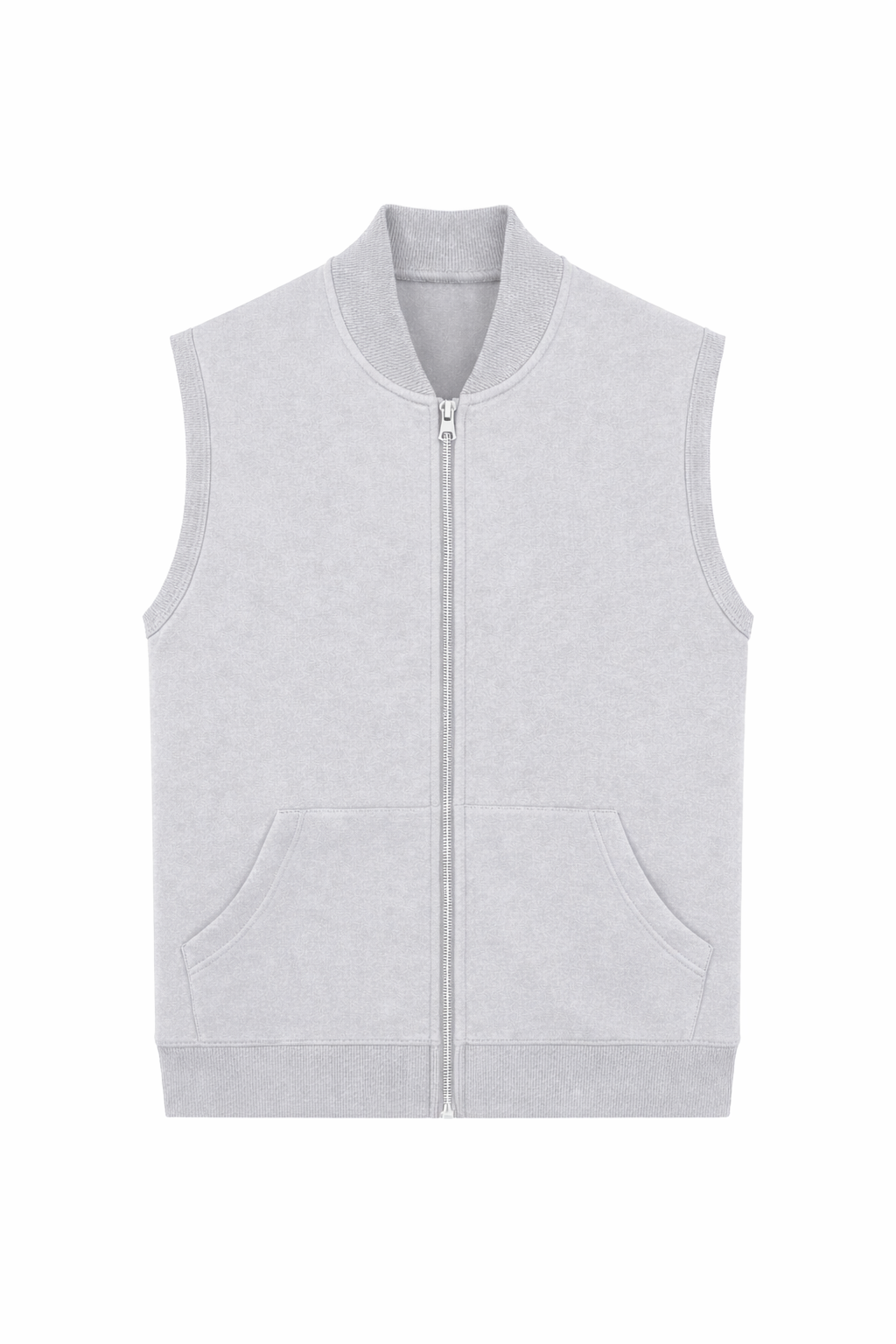 Gilet zip intera con tasche