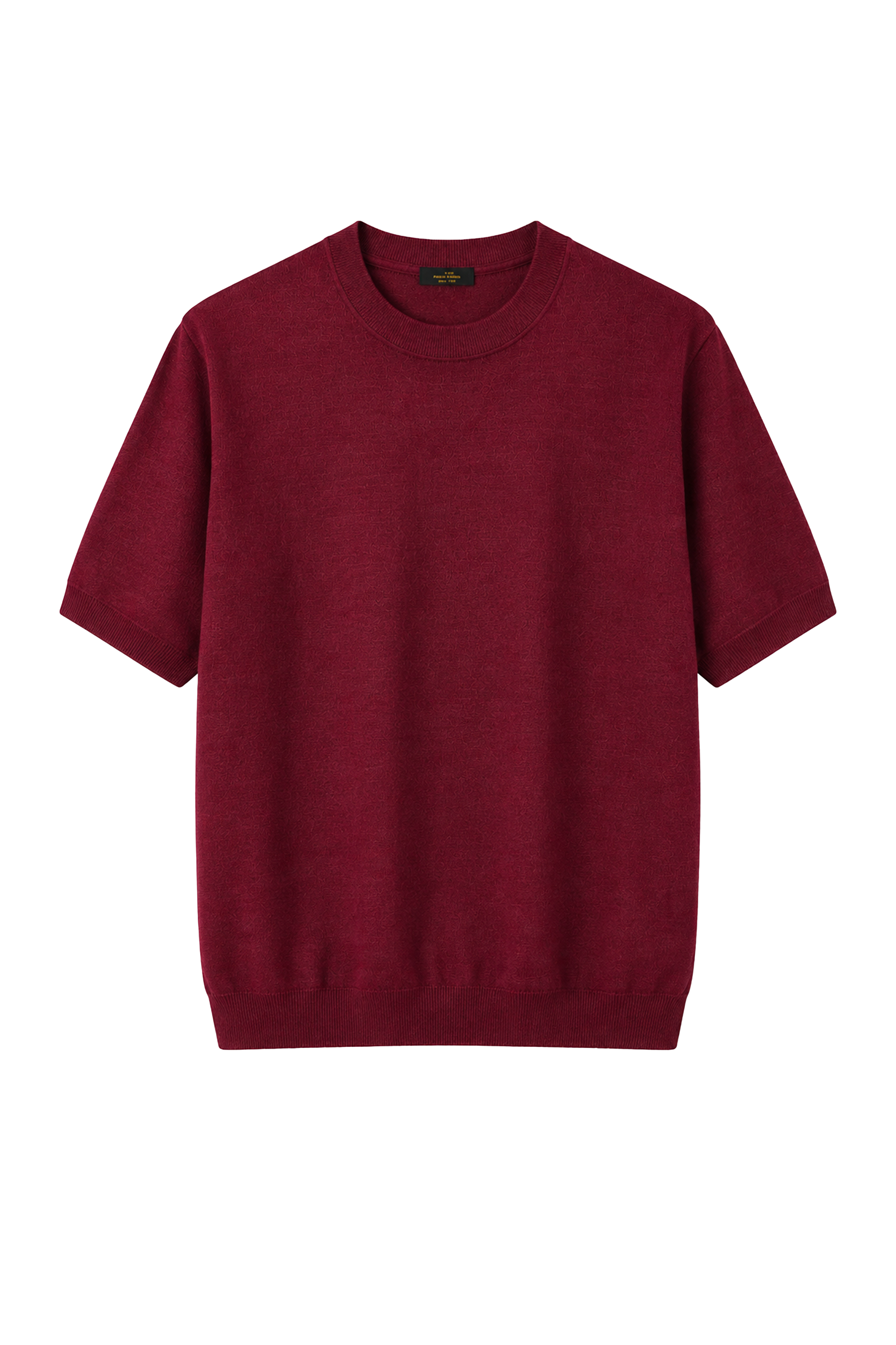 Maglia girocollo in tessuto - 80% viscosa