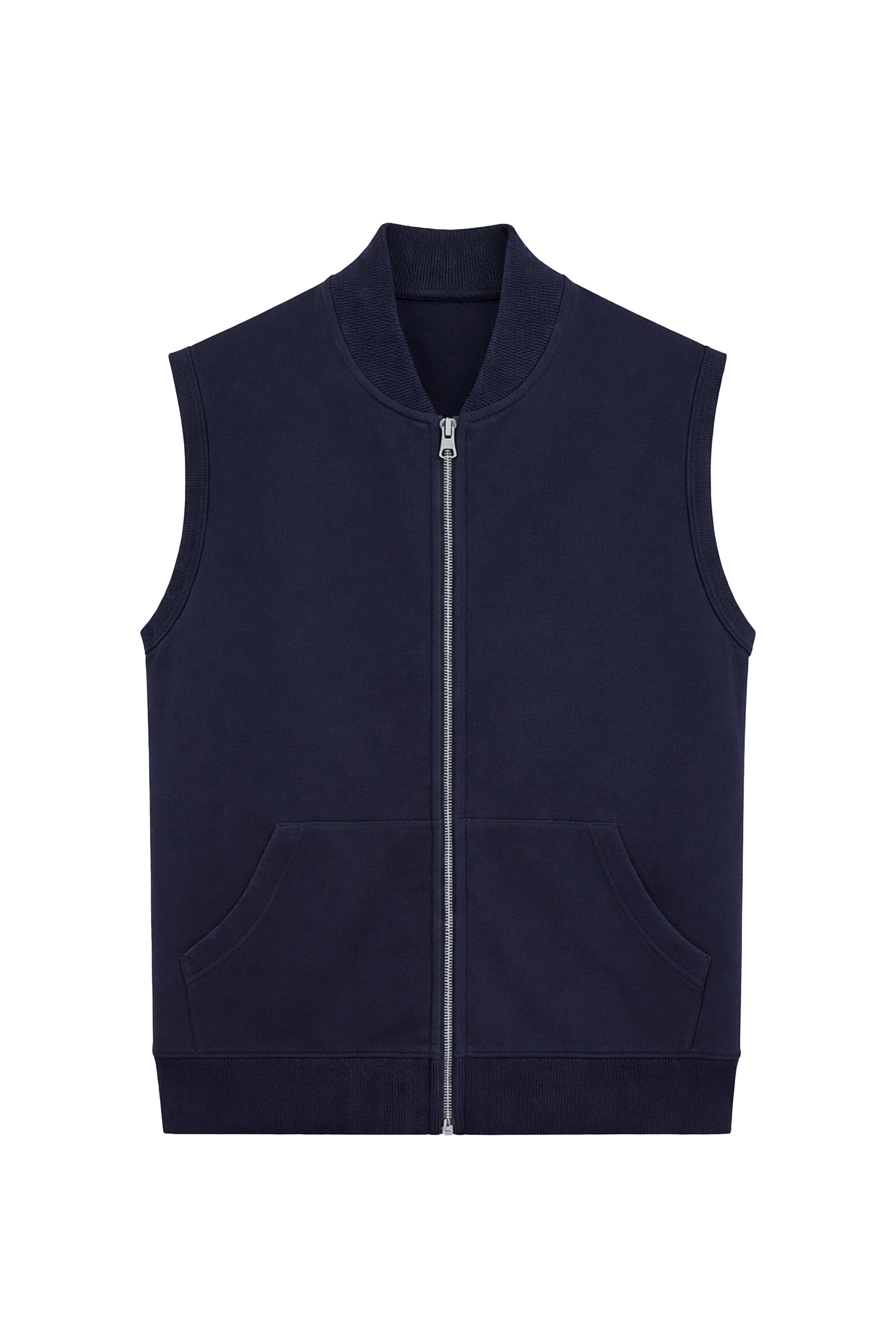 Gilet zip intera con tasche