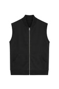 Gilet zip intera con tasche