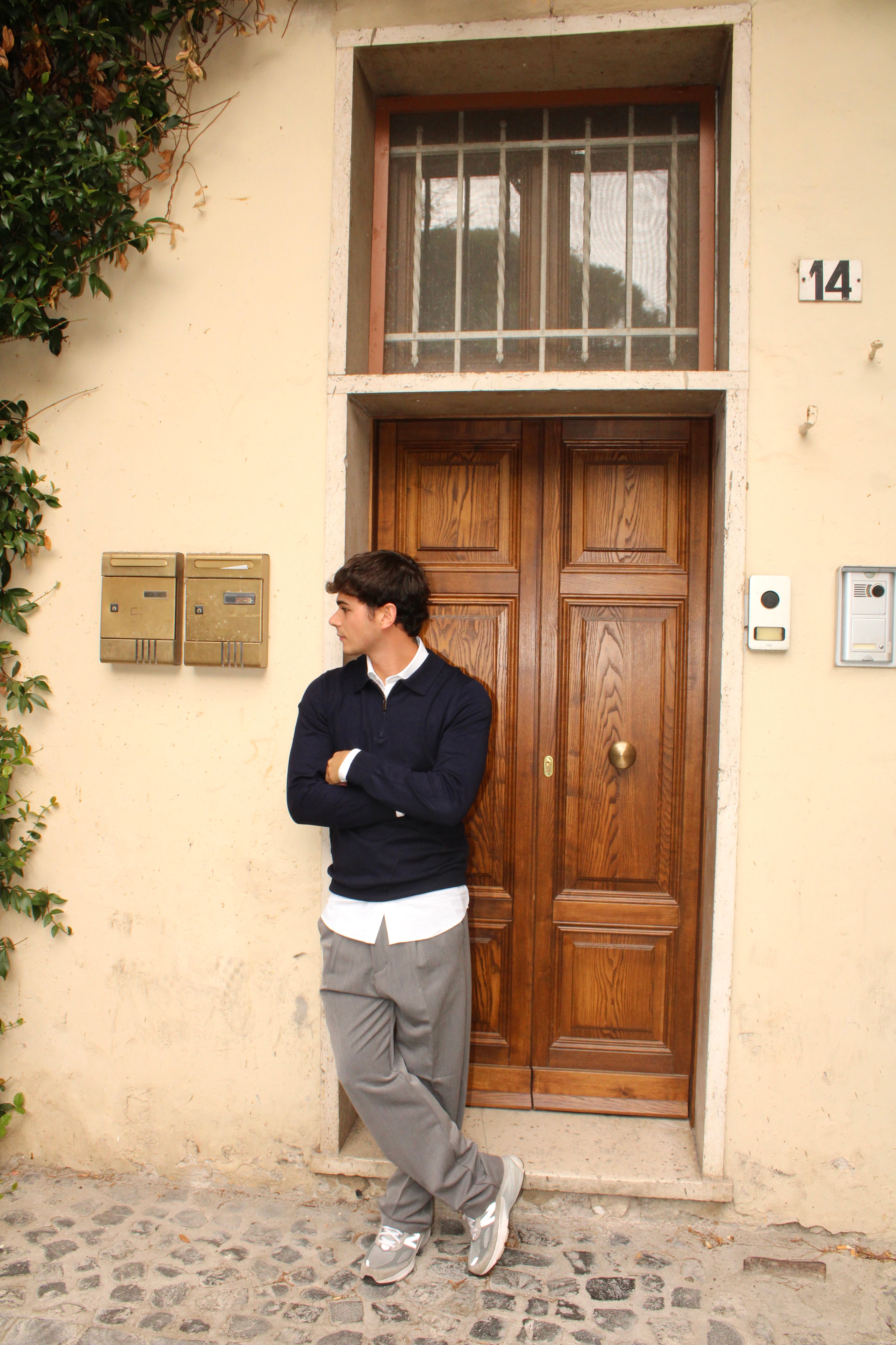 Pantalone sartoriale fondo morbido