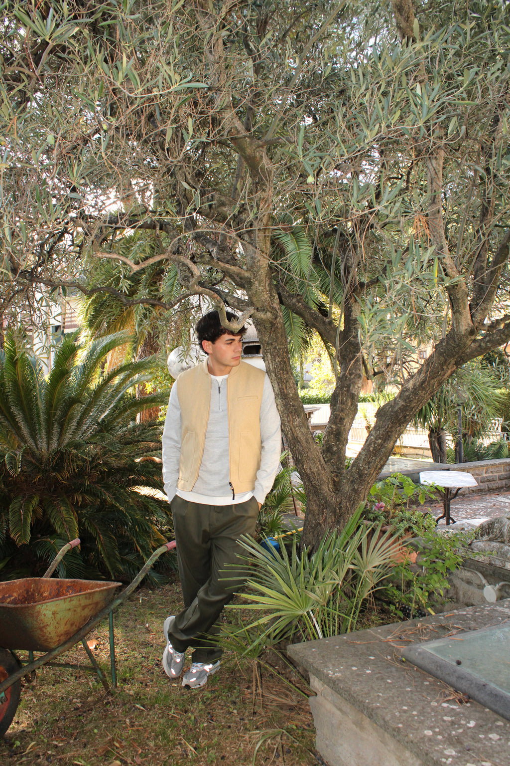 Gilet sartoriale reversibile