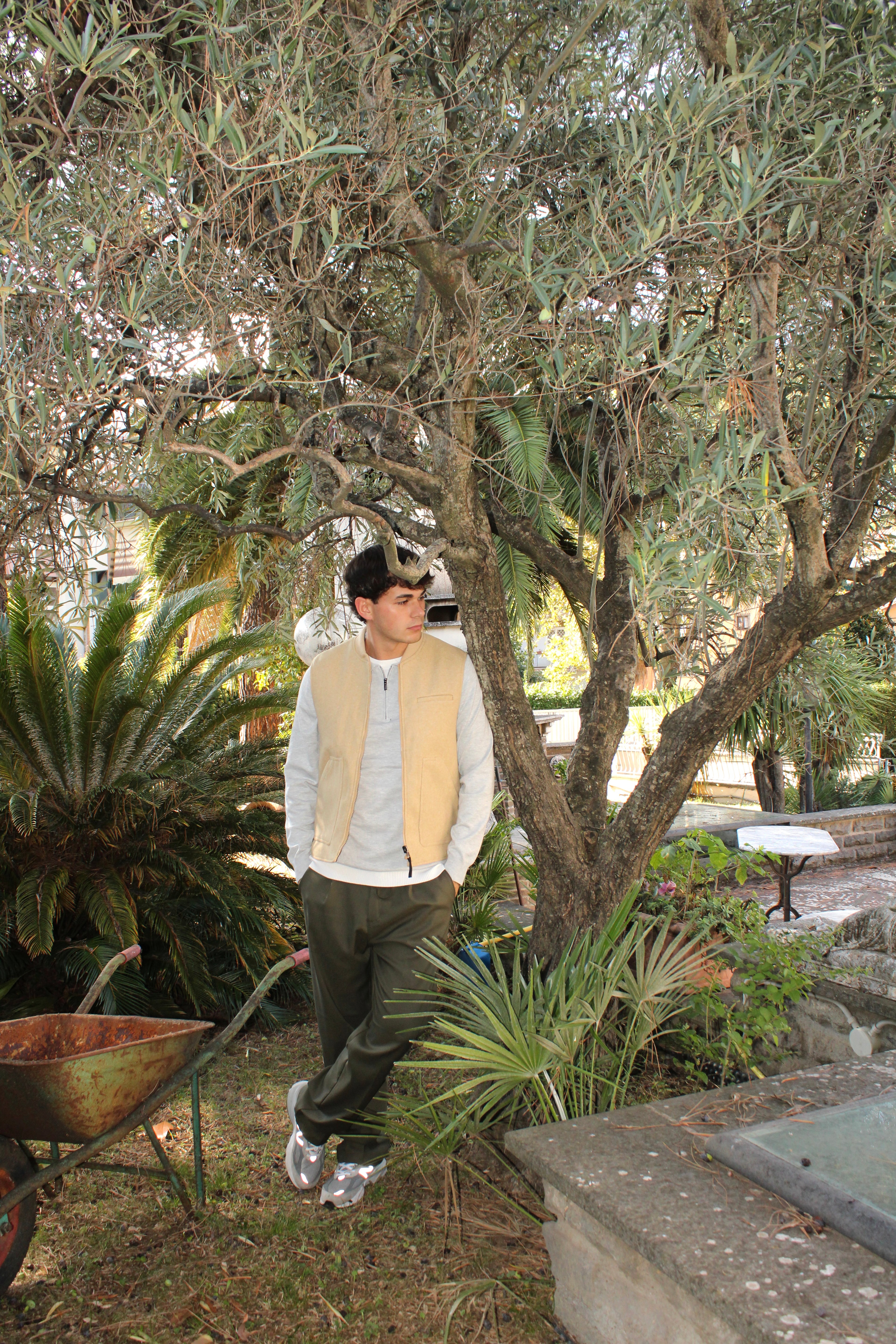 Gilet sartoriale reversibile