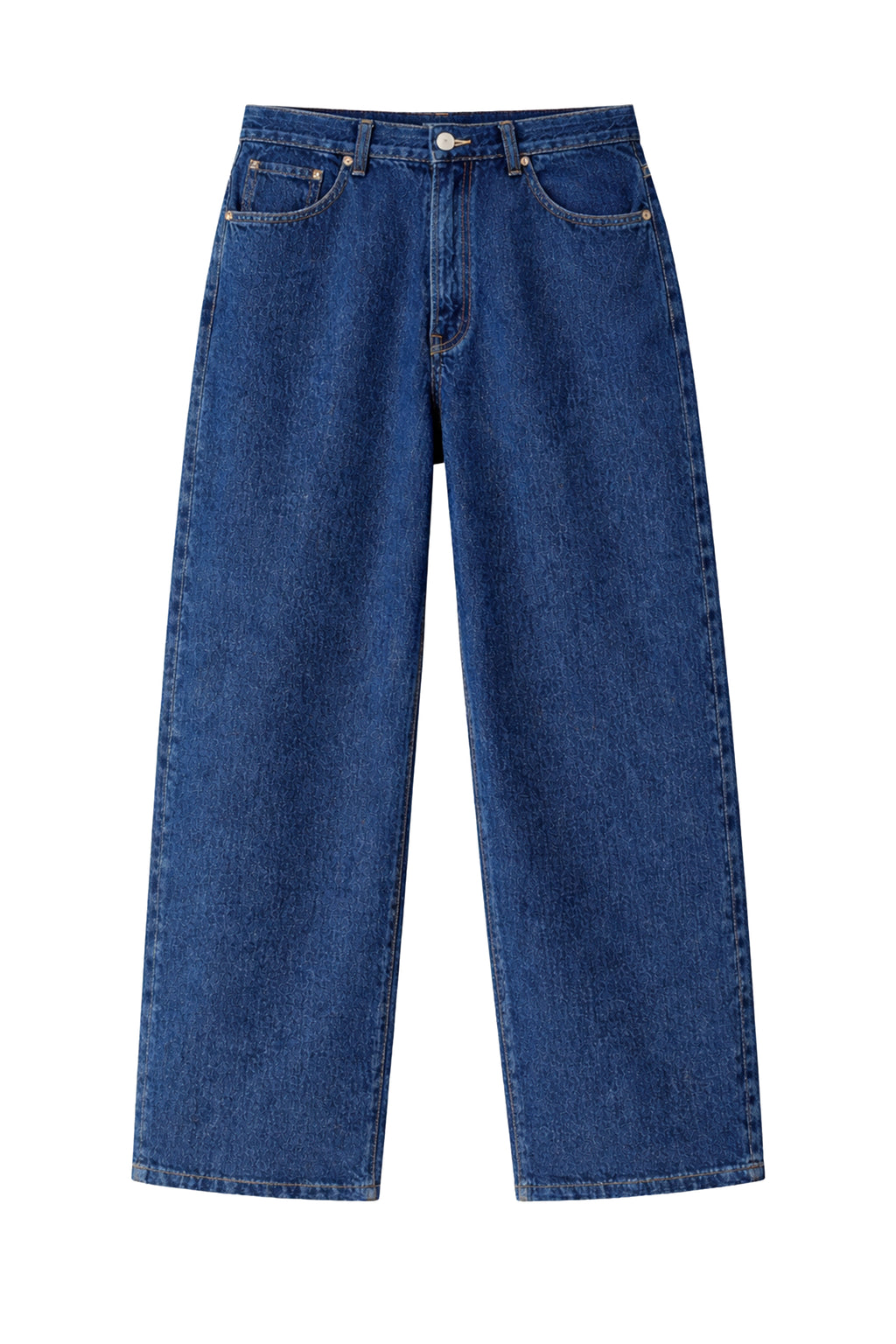 Jeans baggy denim scuro