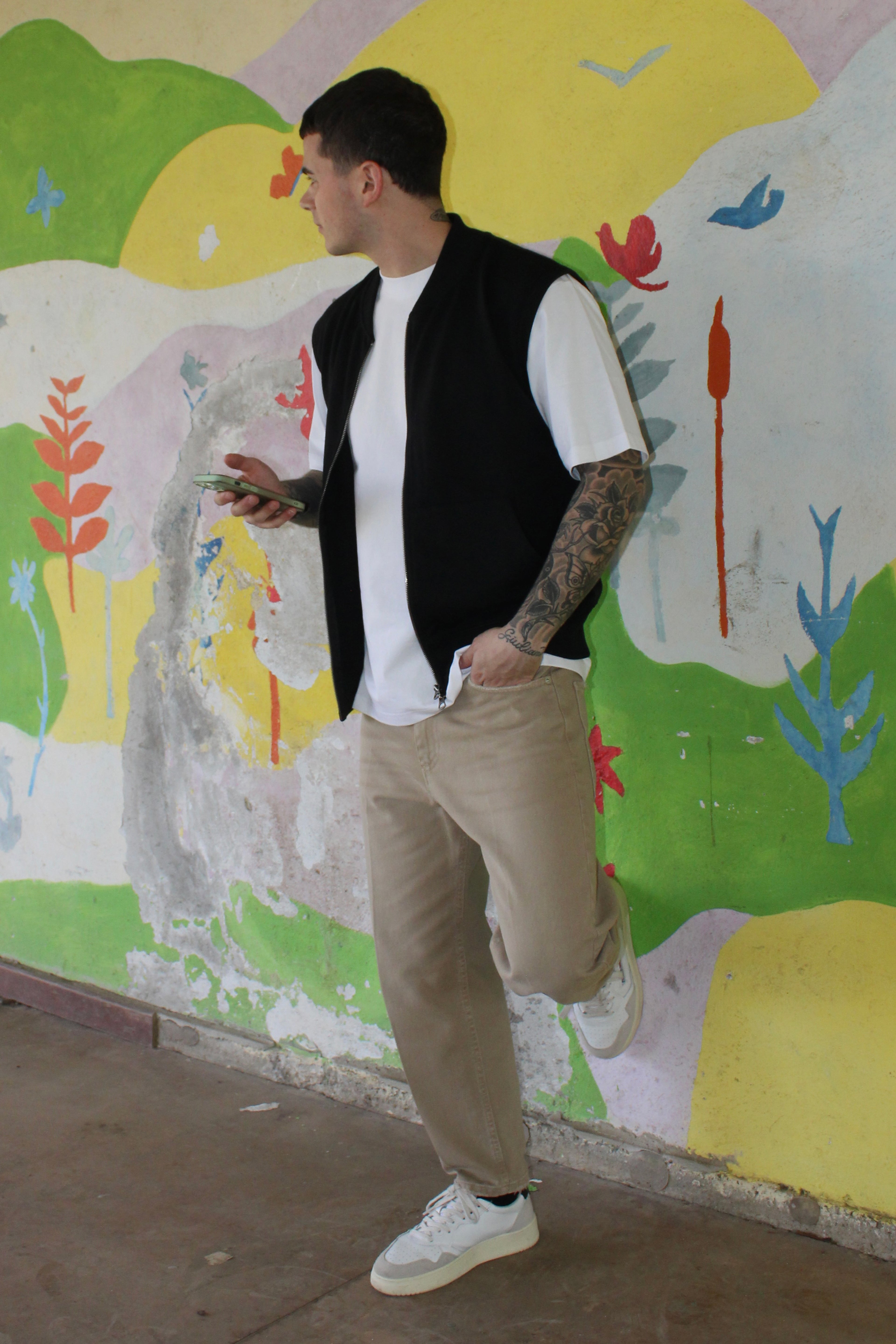 Jeans balloon fit con sfumature