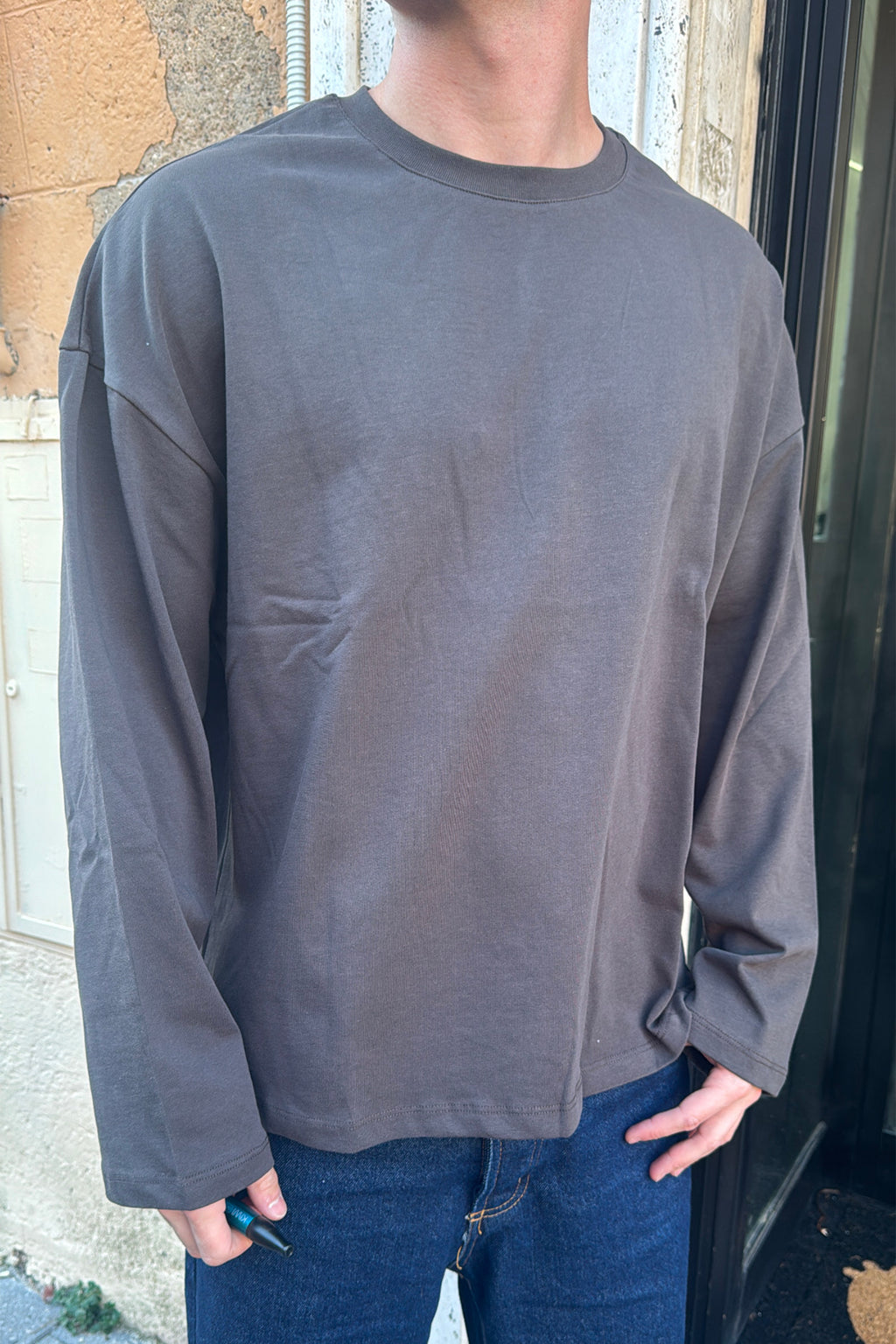 Maglia longsleeve cropped