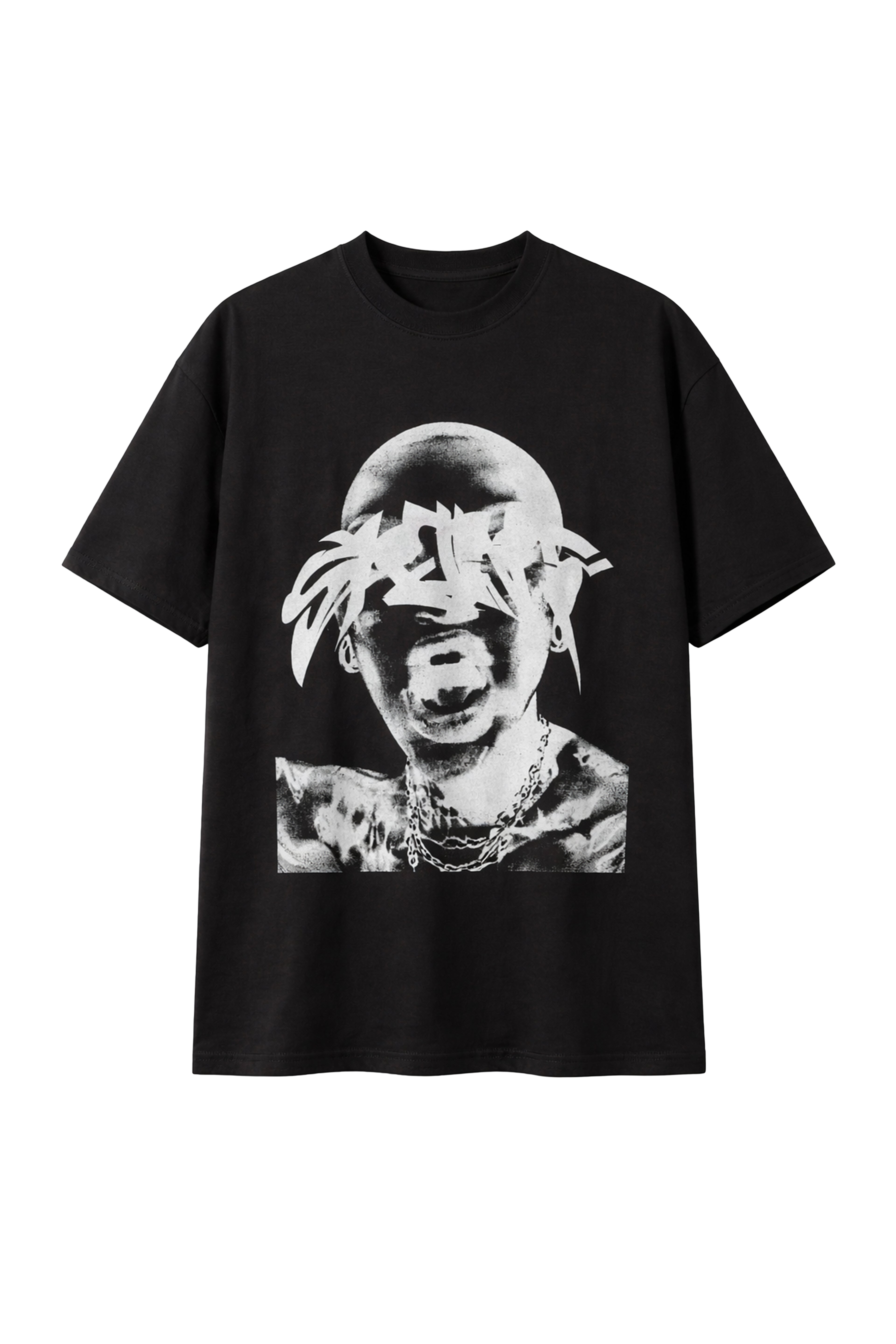 Maglia fit oversize fit fantasia