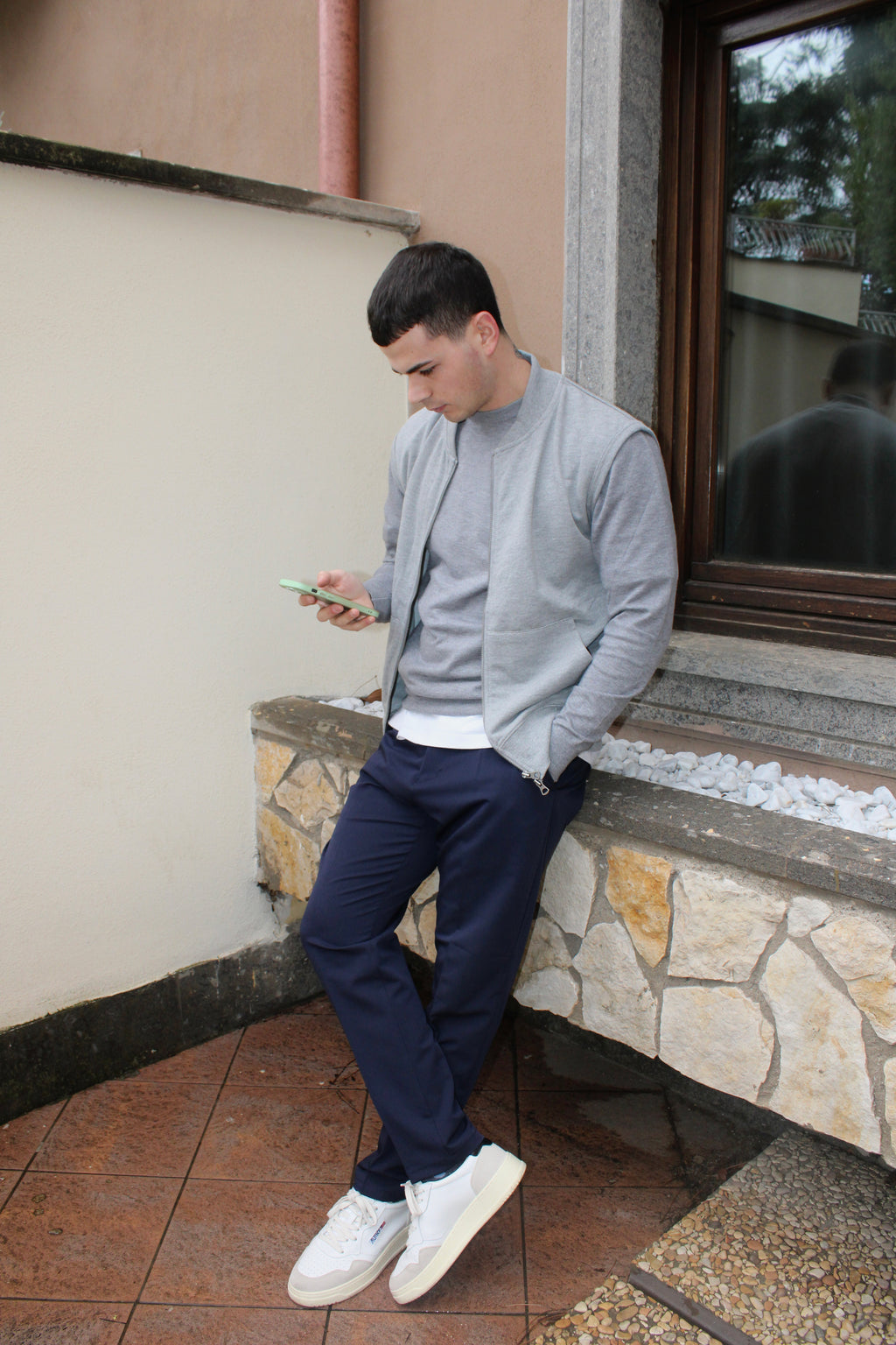 Pantalone sartoriale fondo morbido