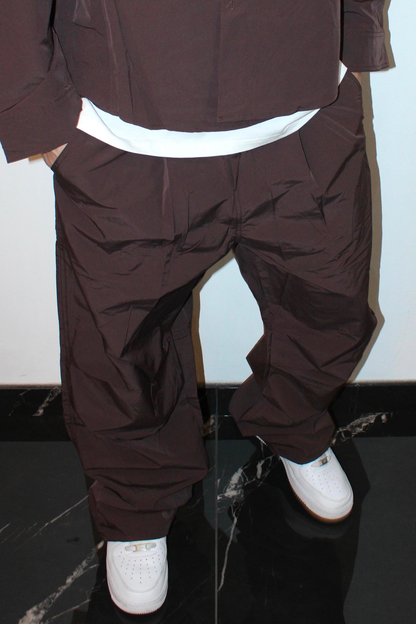 Pantaloni parachute baggy