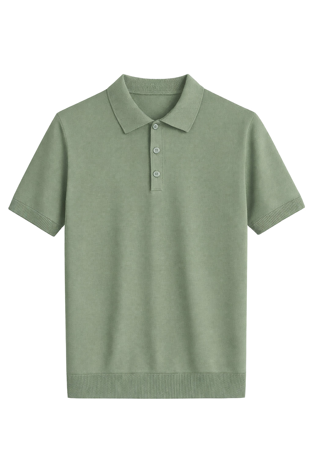 Polo bottoni a maniche corte