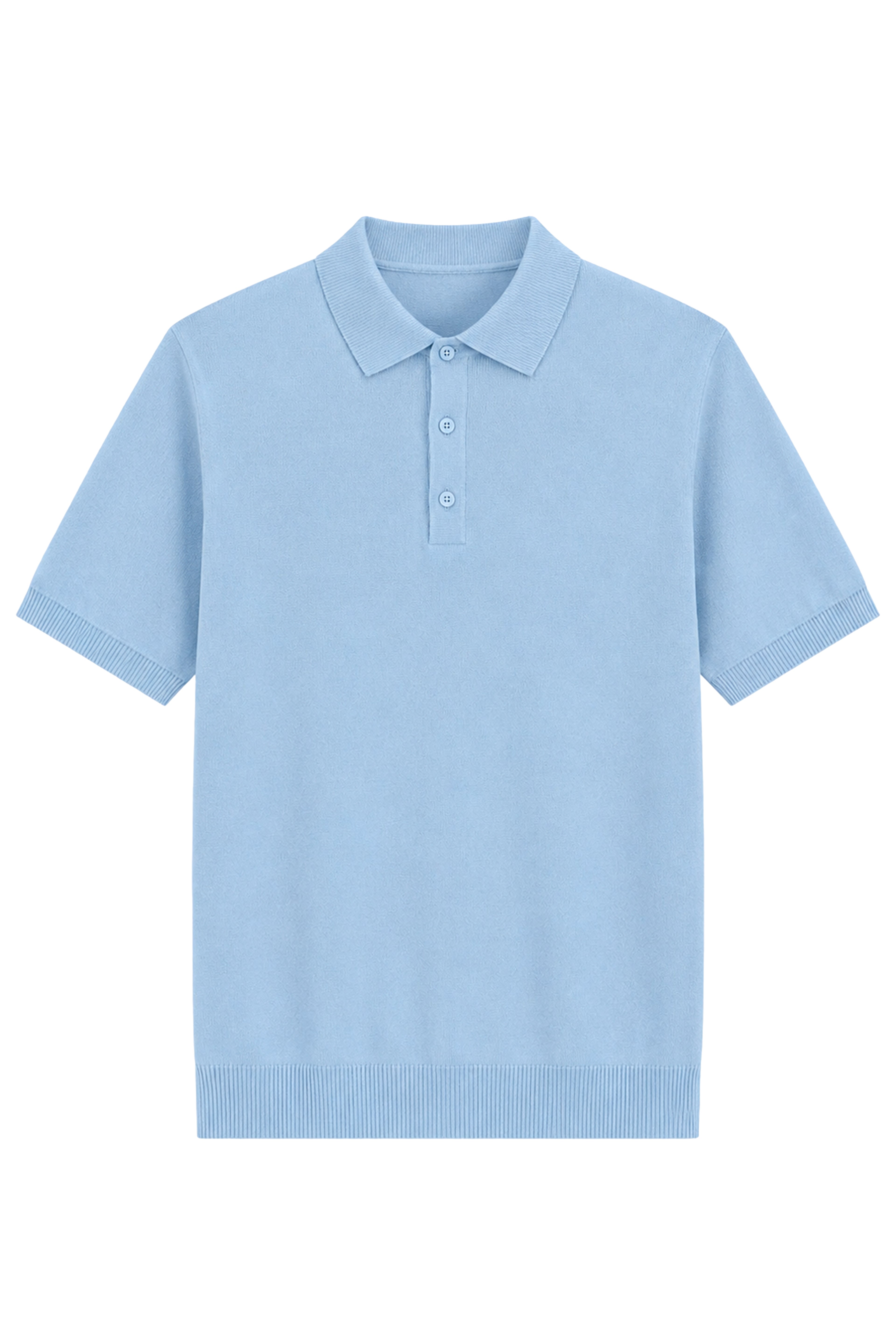 Polo bottoni a maniche corte - Cotone 70%