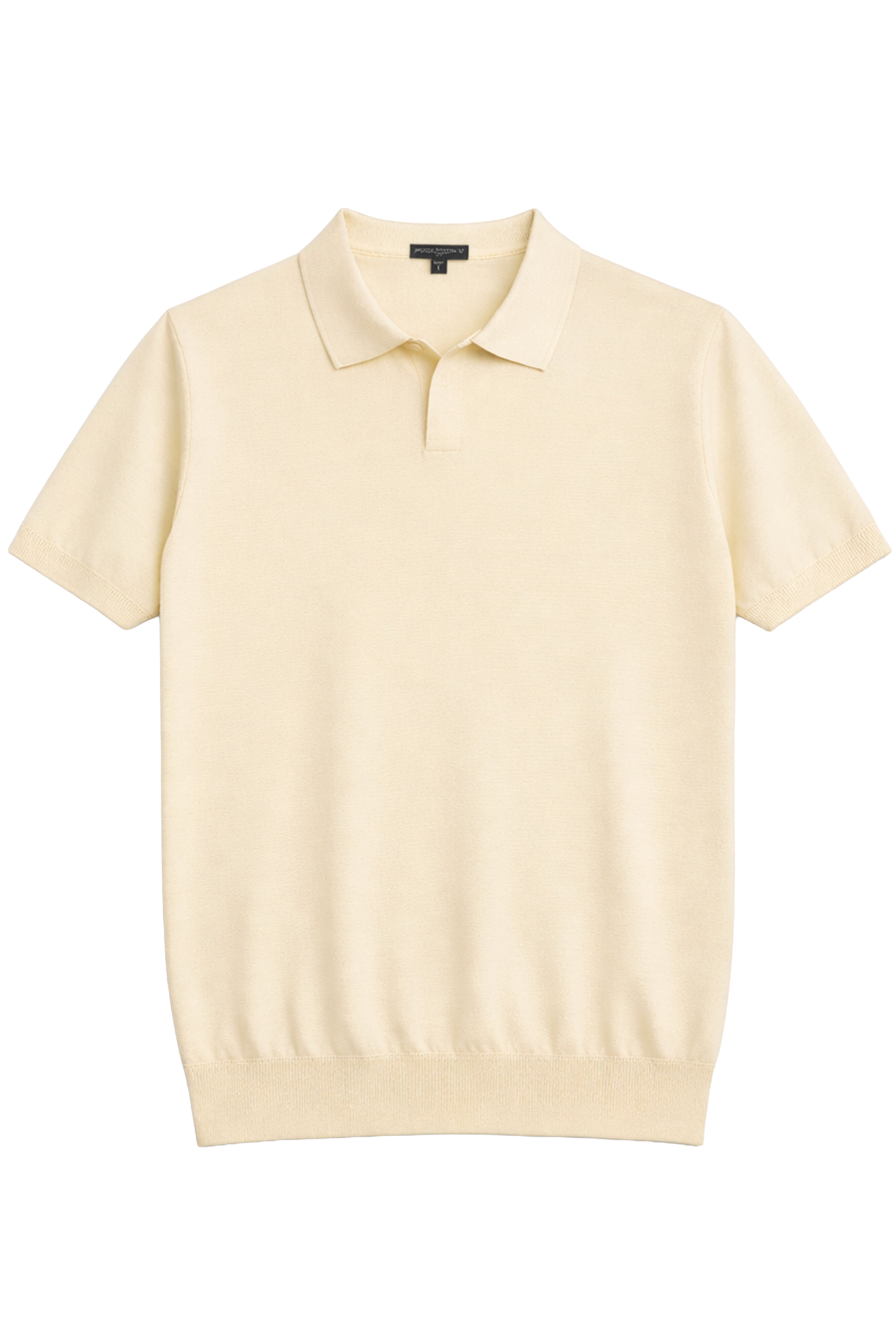 Polo strutturata a maniche corte - 100% cotone