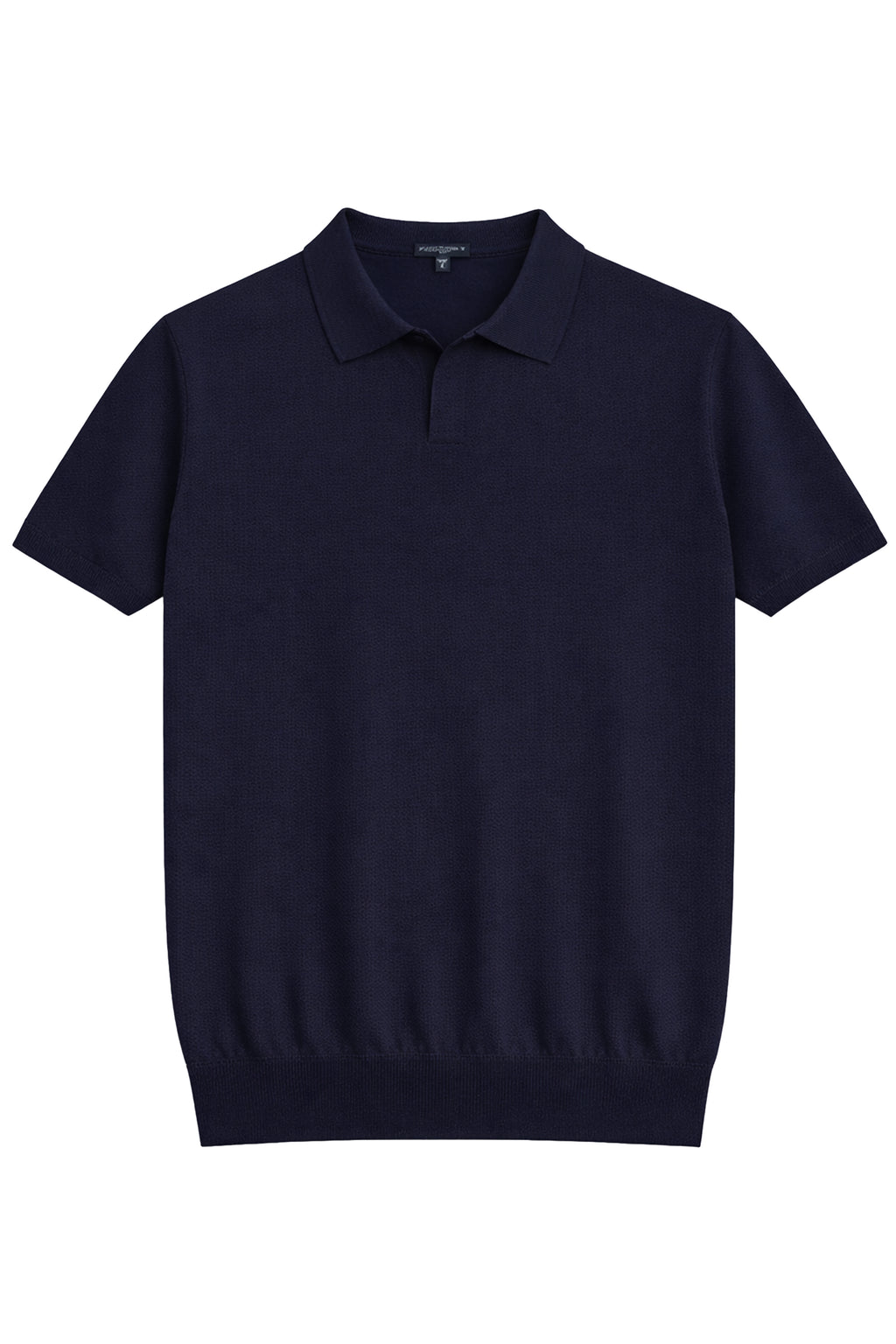 Polo strutturata a maniche corte - 100% cotone