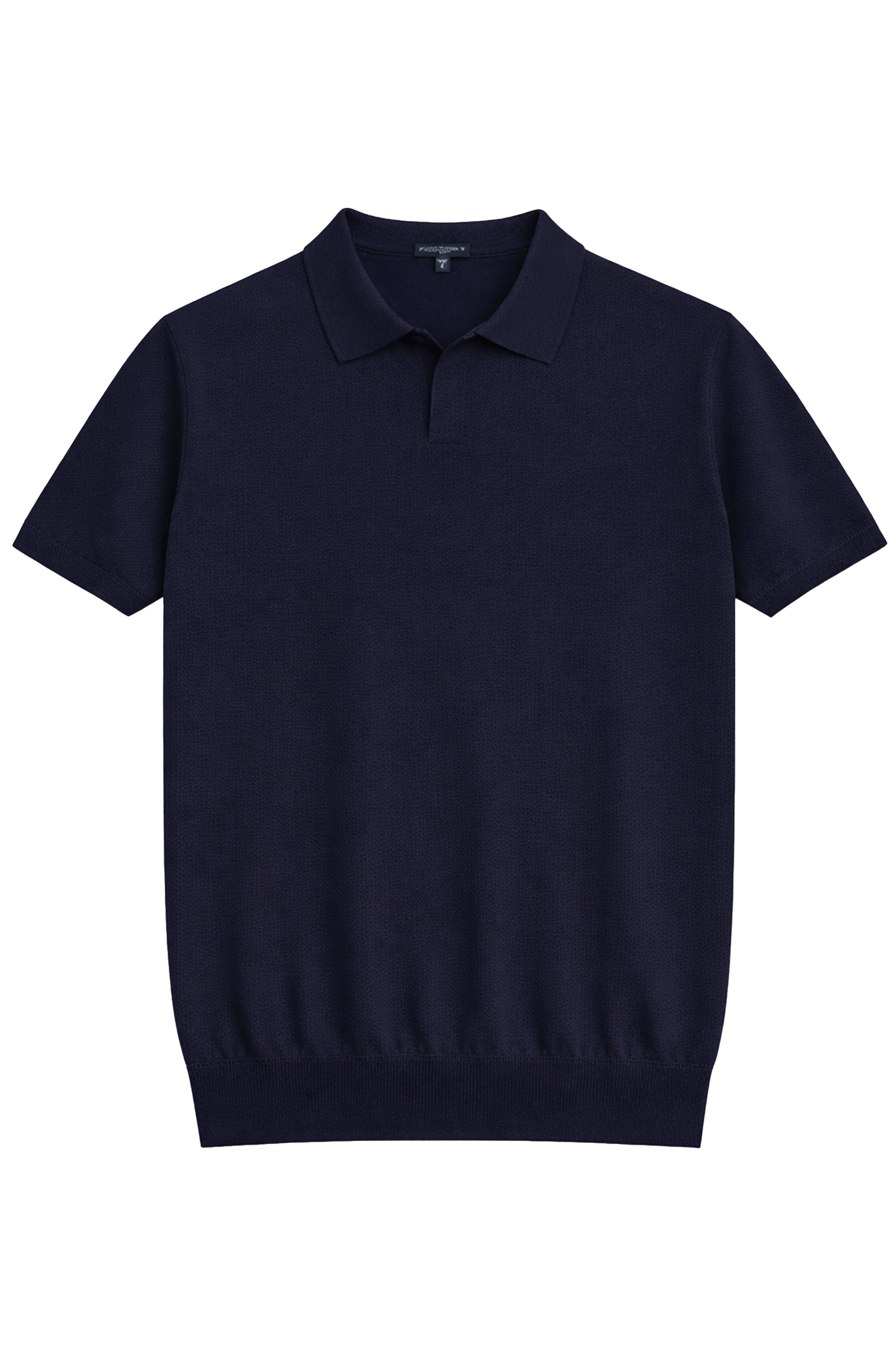 Polo strutturata a maniche corte - 100% cotone