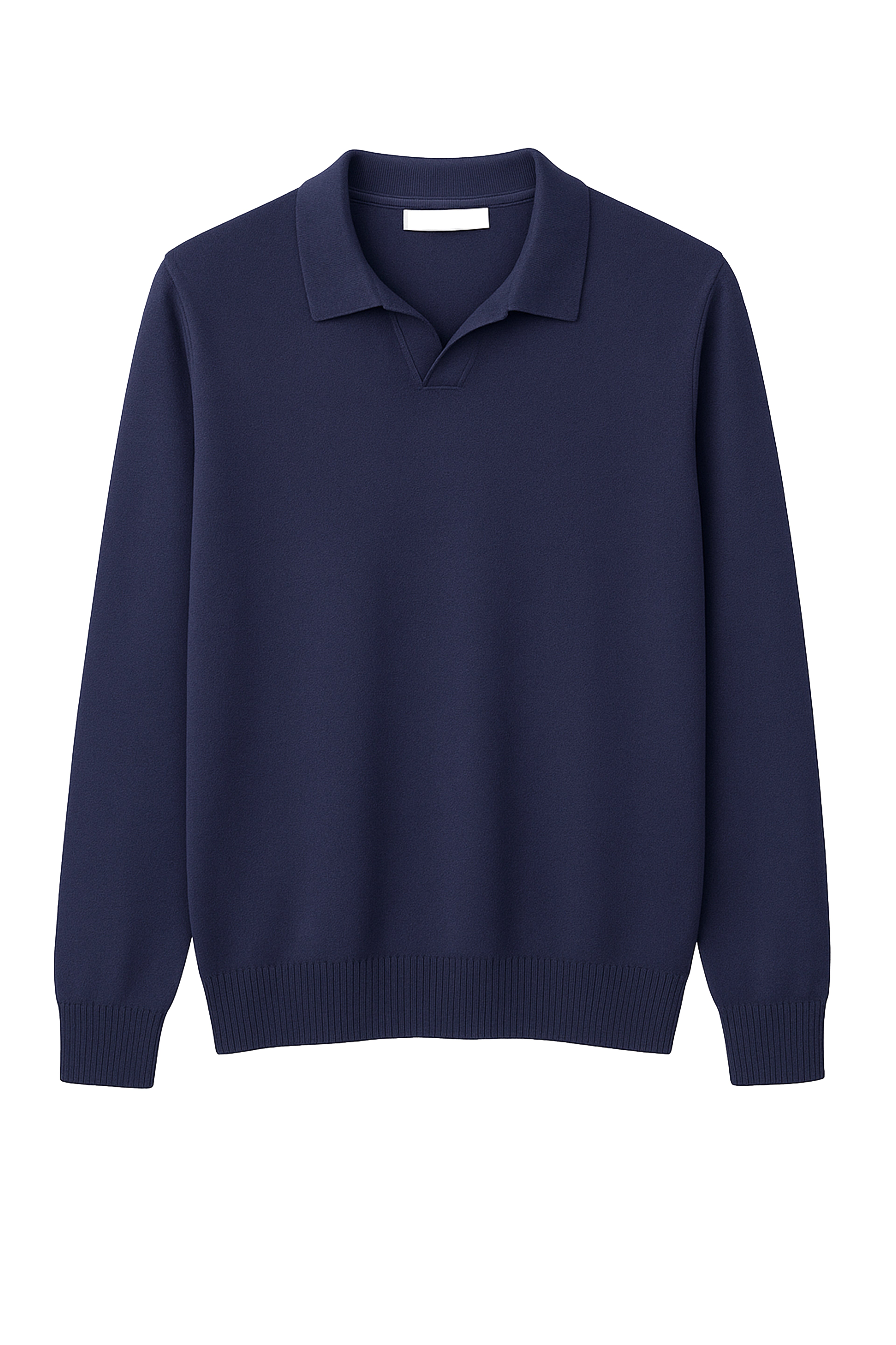 Polo strutturata manica lunga