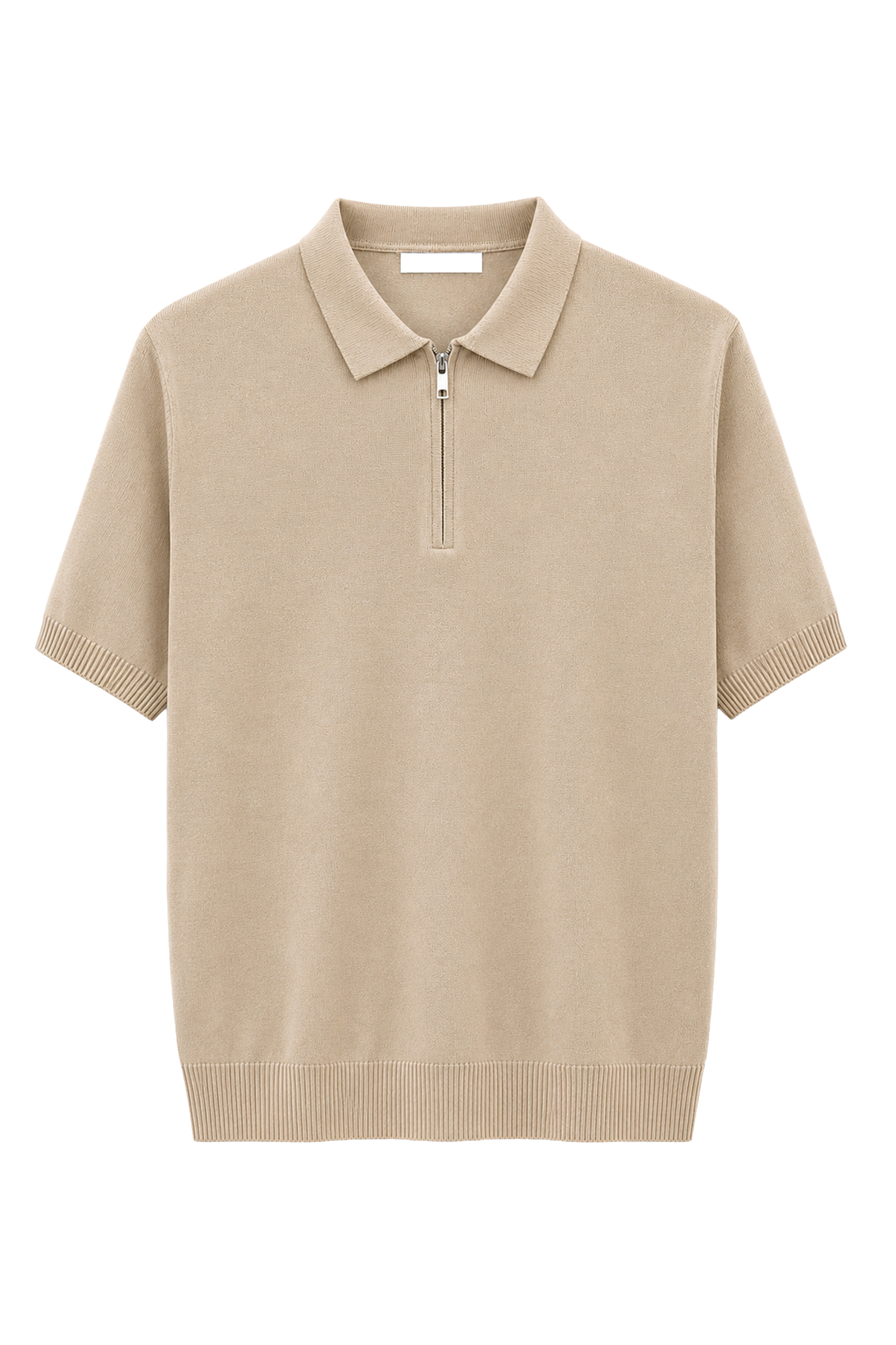 Polo zip 70% cotone