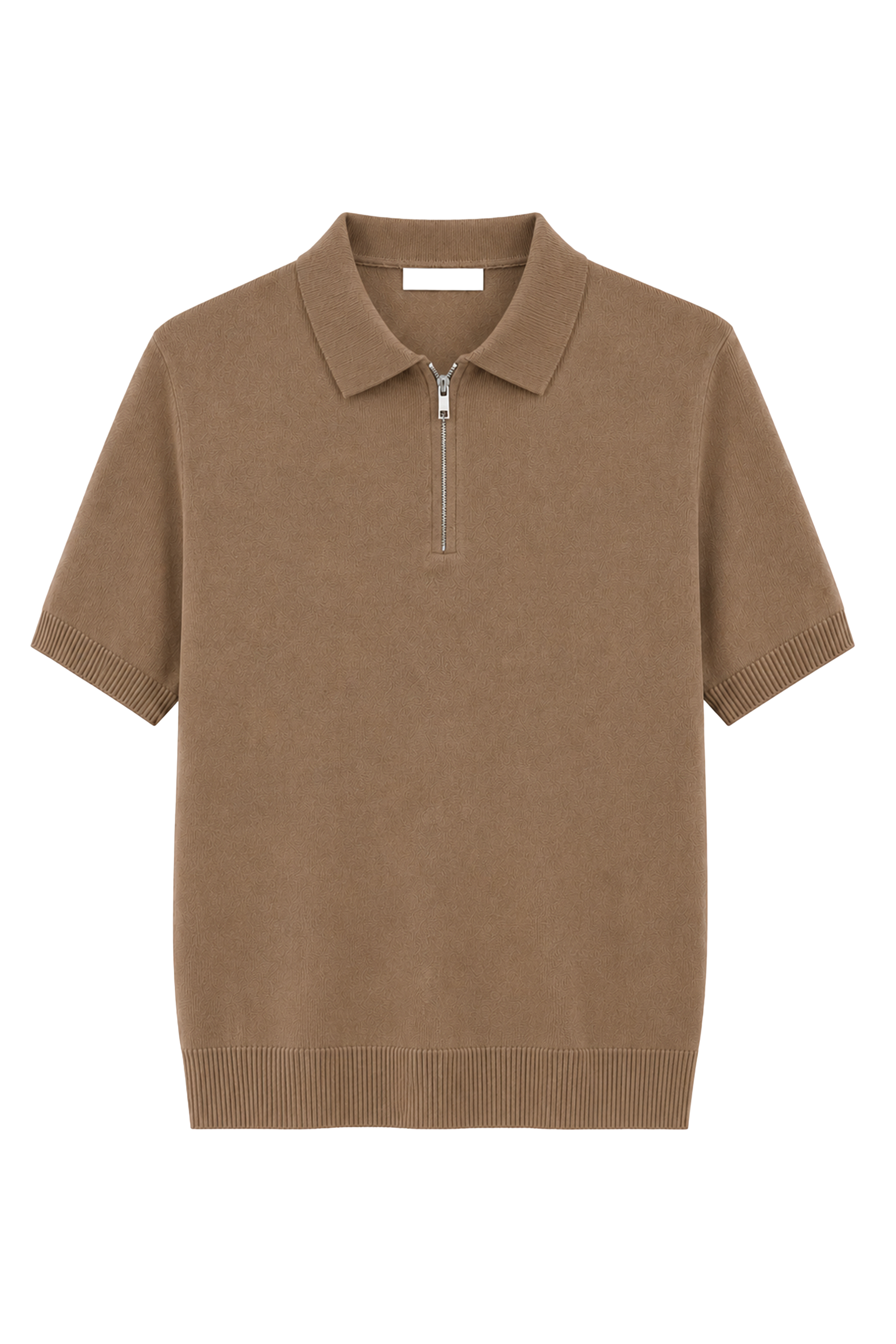 Polo zip 70% cotone