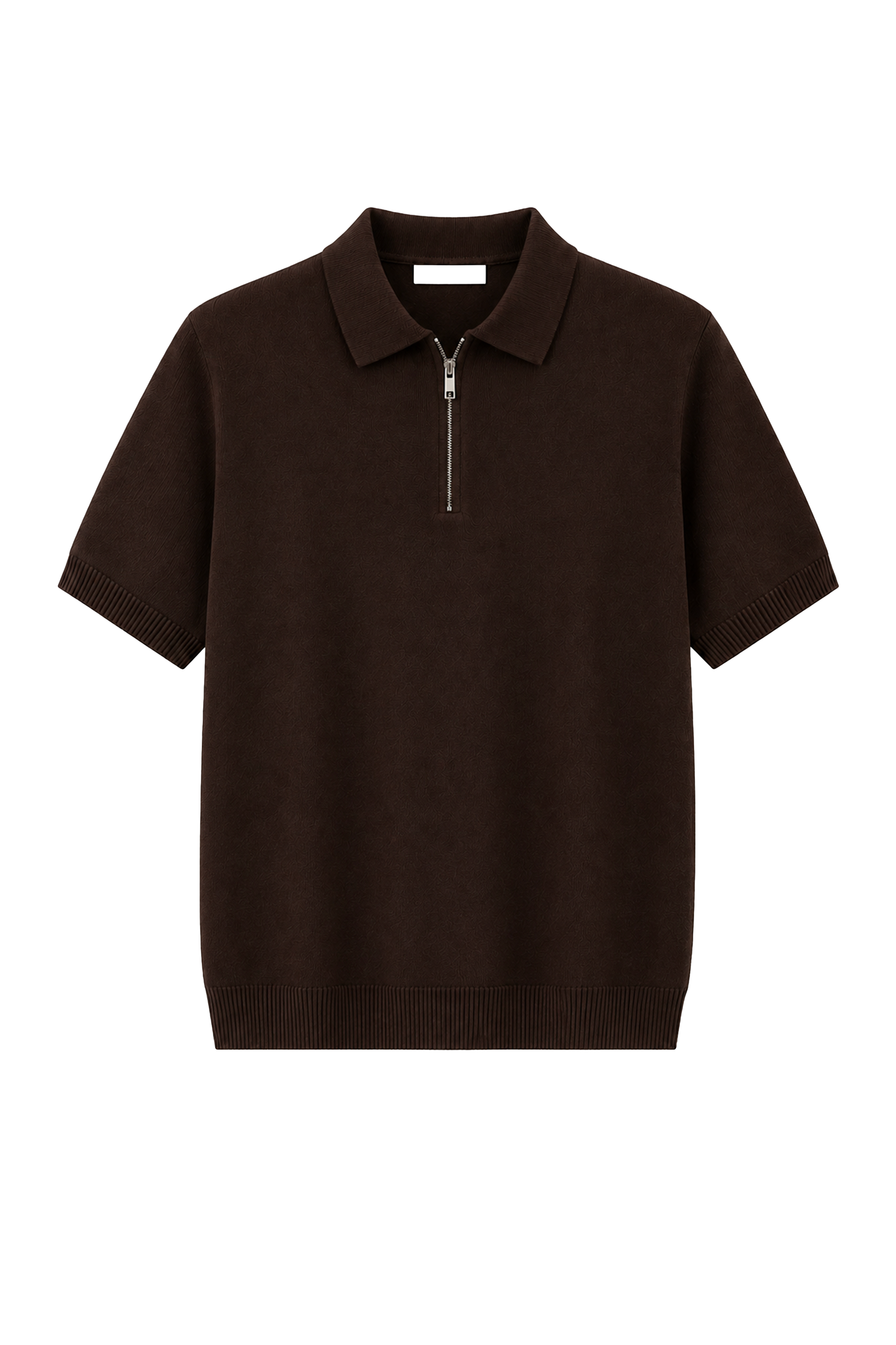 Polo zip 70% cotone