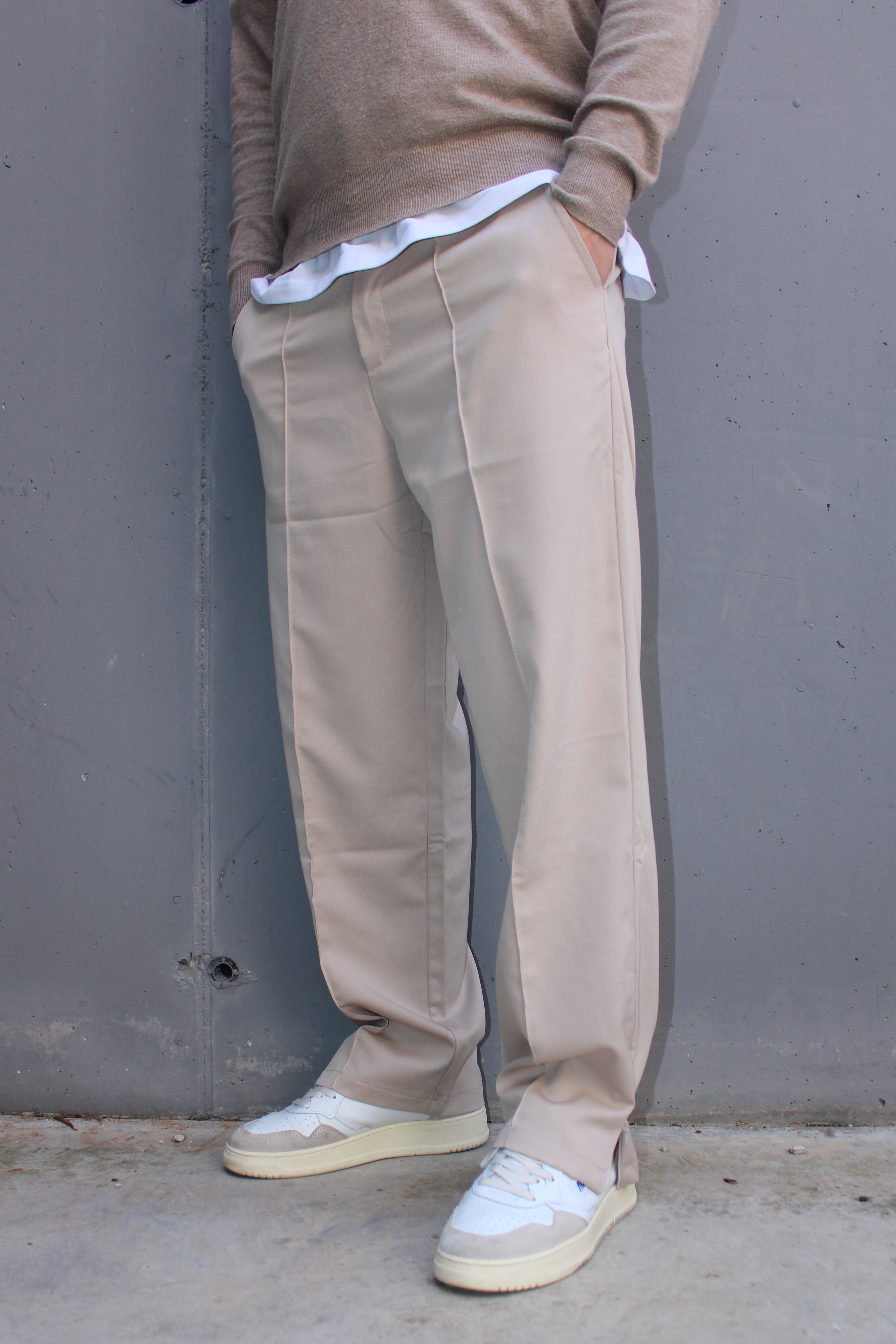 Pantalone vestibilità comoda - Zip fondo