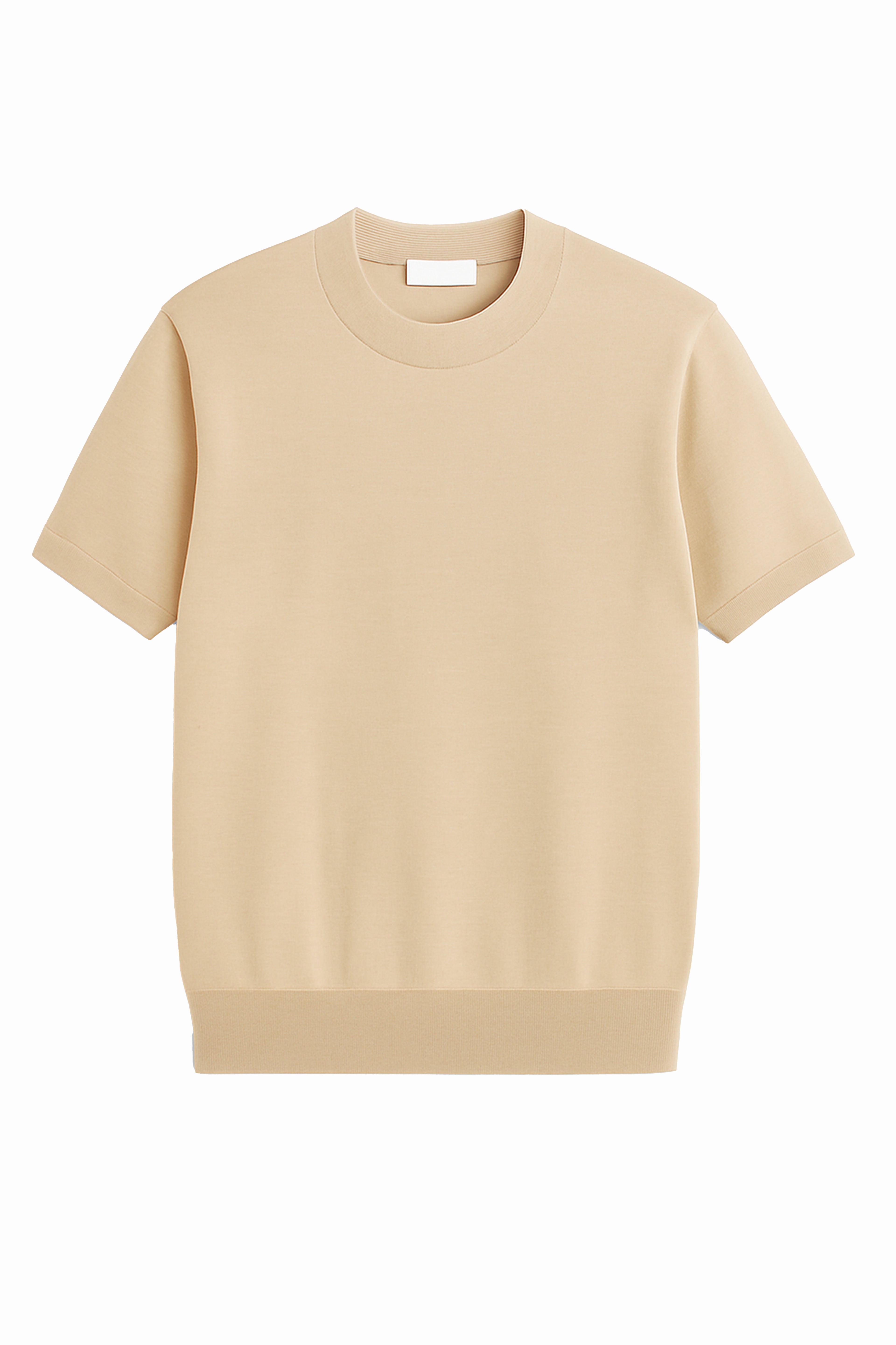 Maglia sartoriale filo di scozia a collo alto