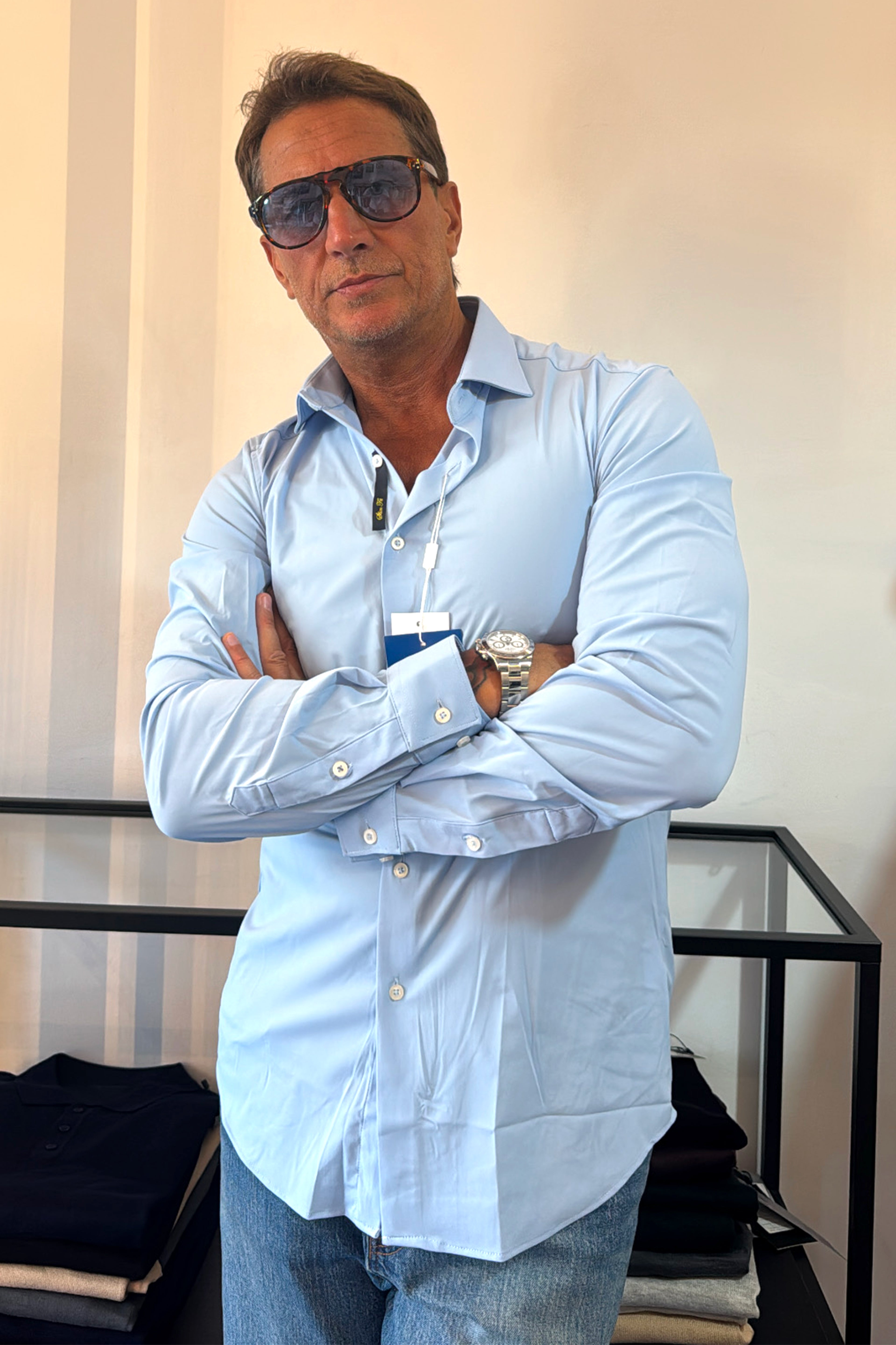 Camicia elasticizzata