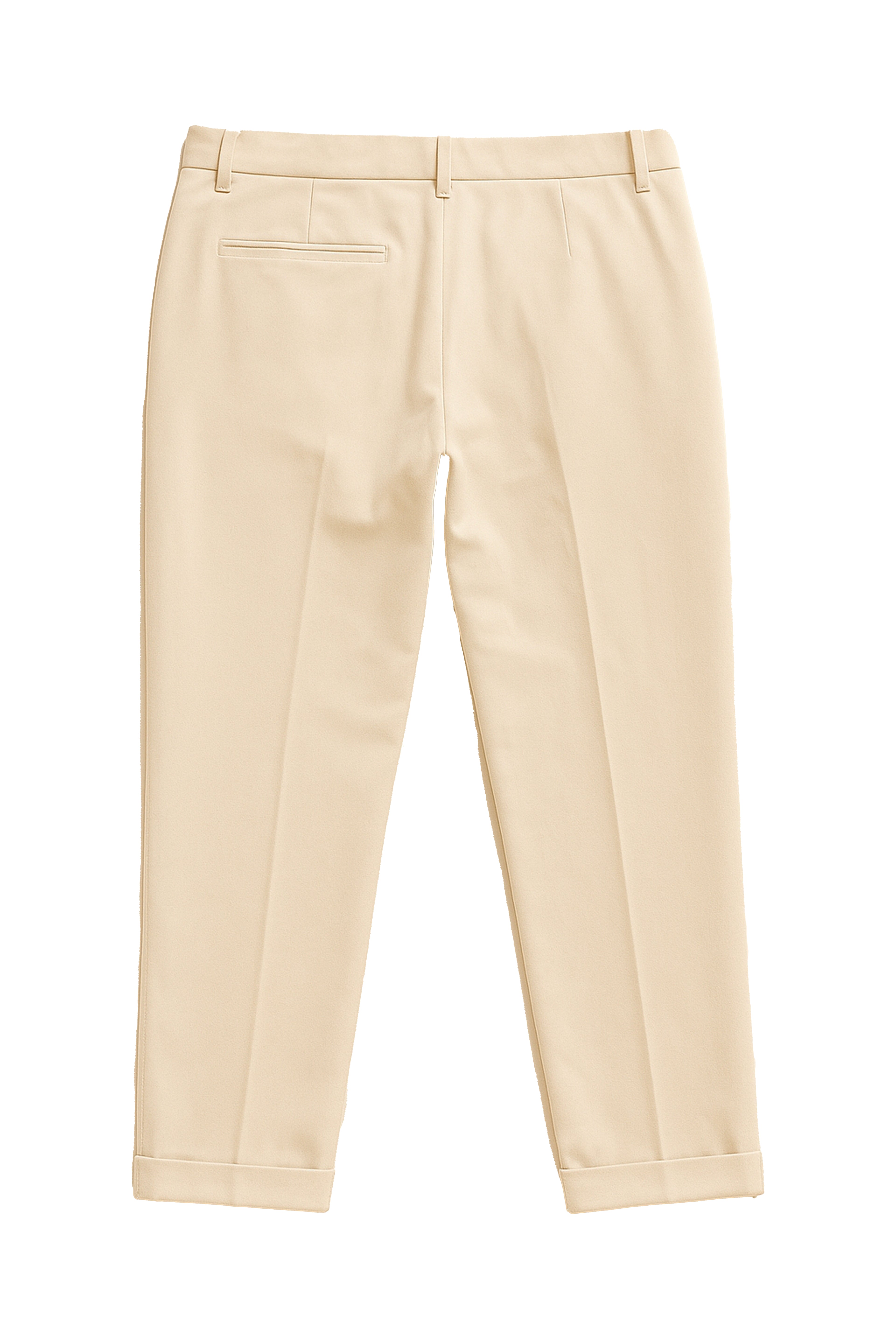 Pantalone sartoriale con risvolto cucito - Regular fit