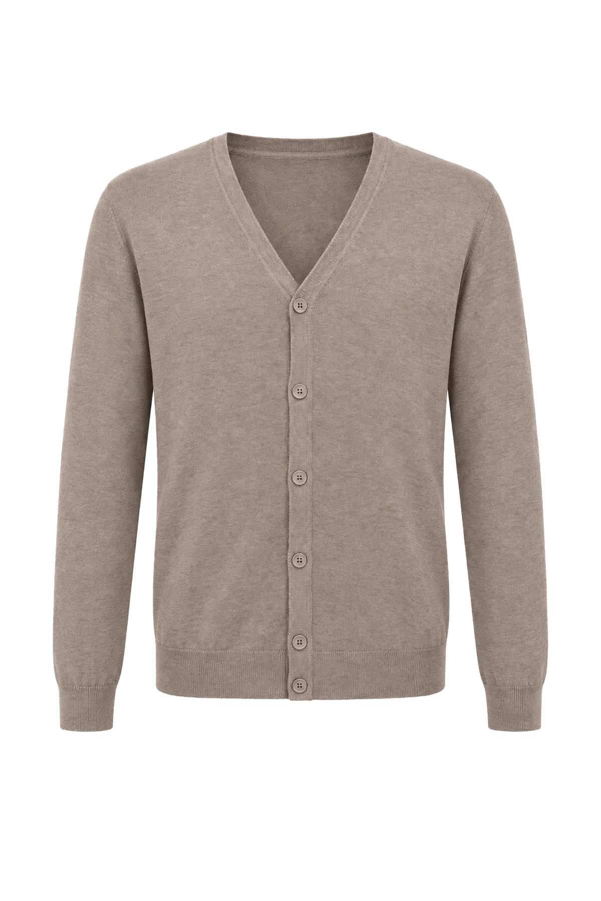Cardigan con bottoni a maniche lunghe - 35% viscosa