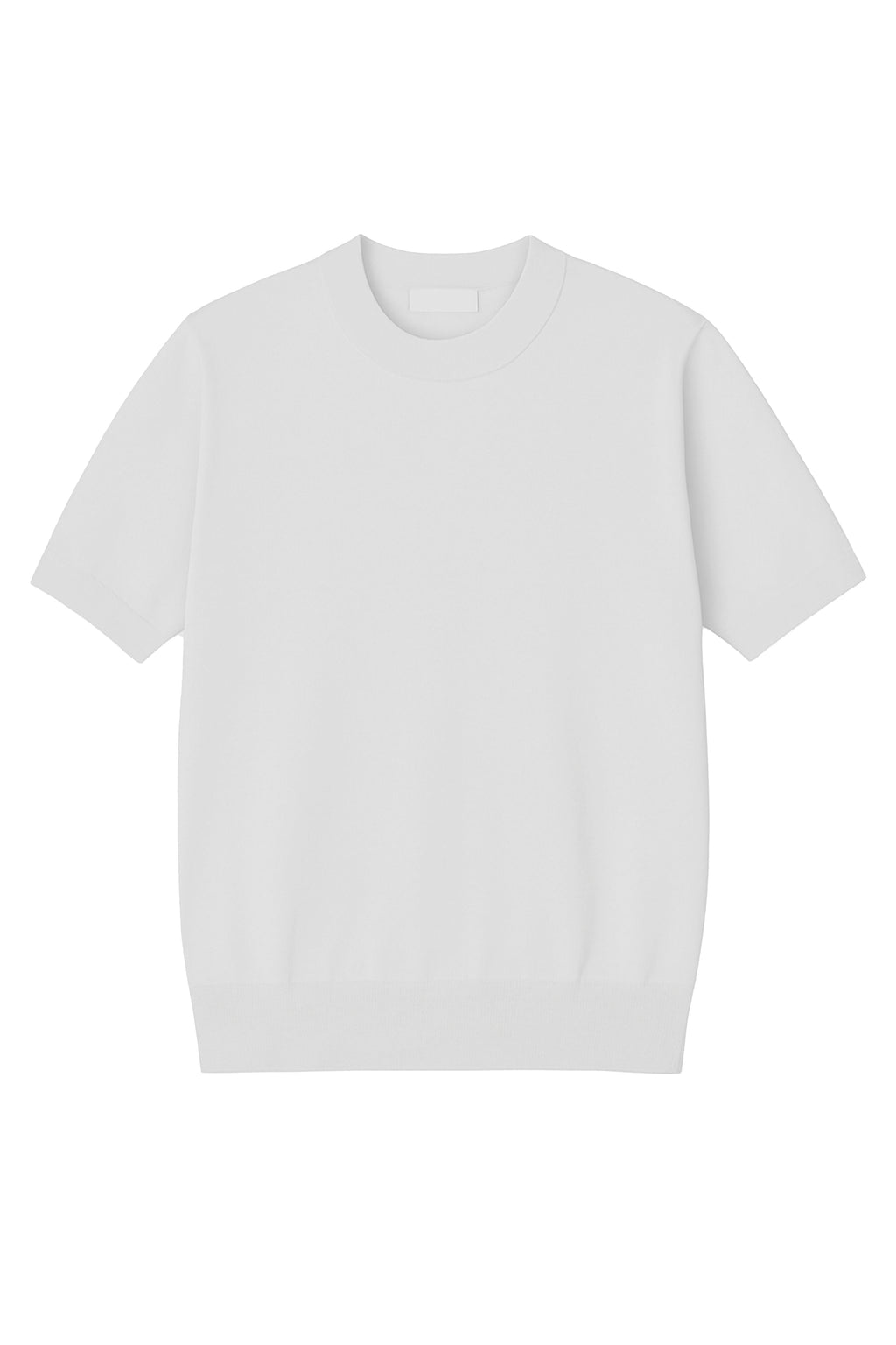 Maglia sartoriale filo di scozia a collo alto