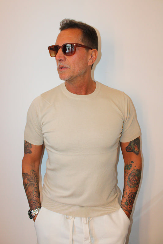 Maglia sartoriale filo di scozia
