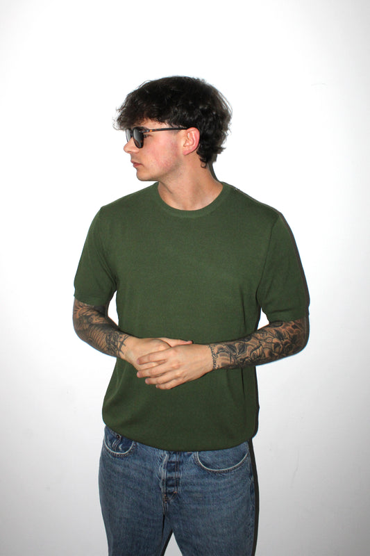 Maglia sartoriale filo di scozia
