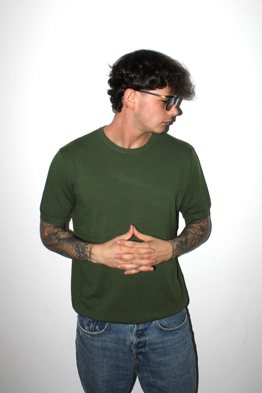 Maglia sartoriale filo di scozia
