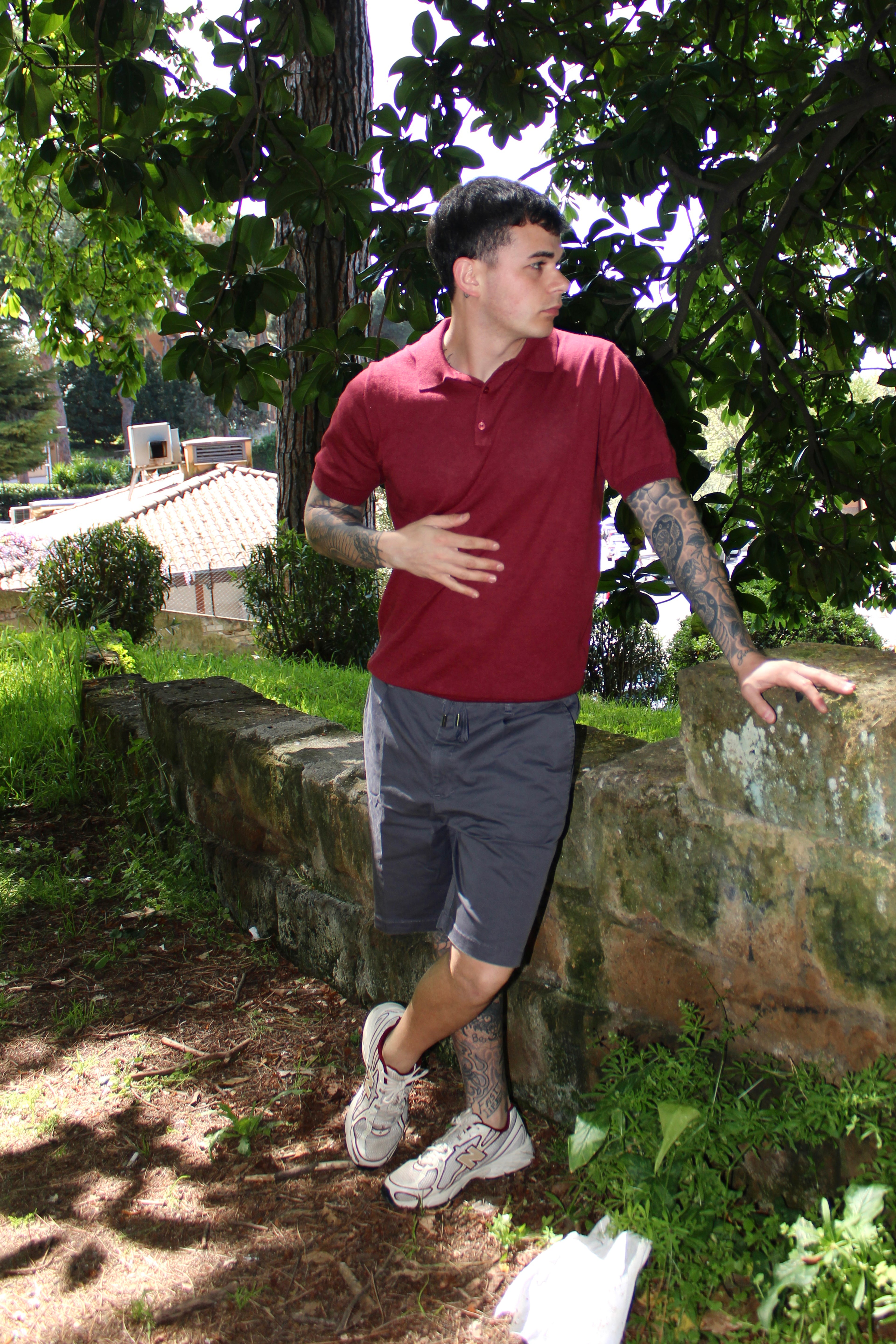 Bermuda liscio regular fit