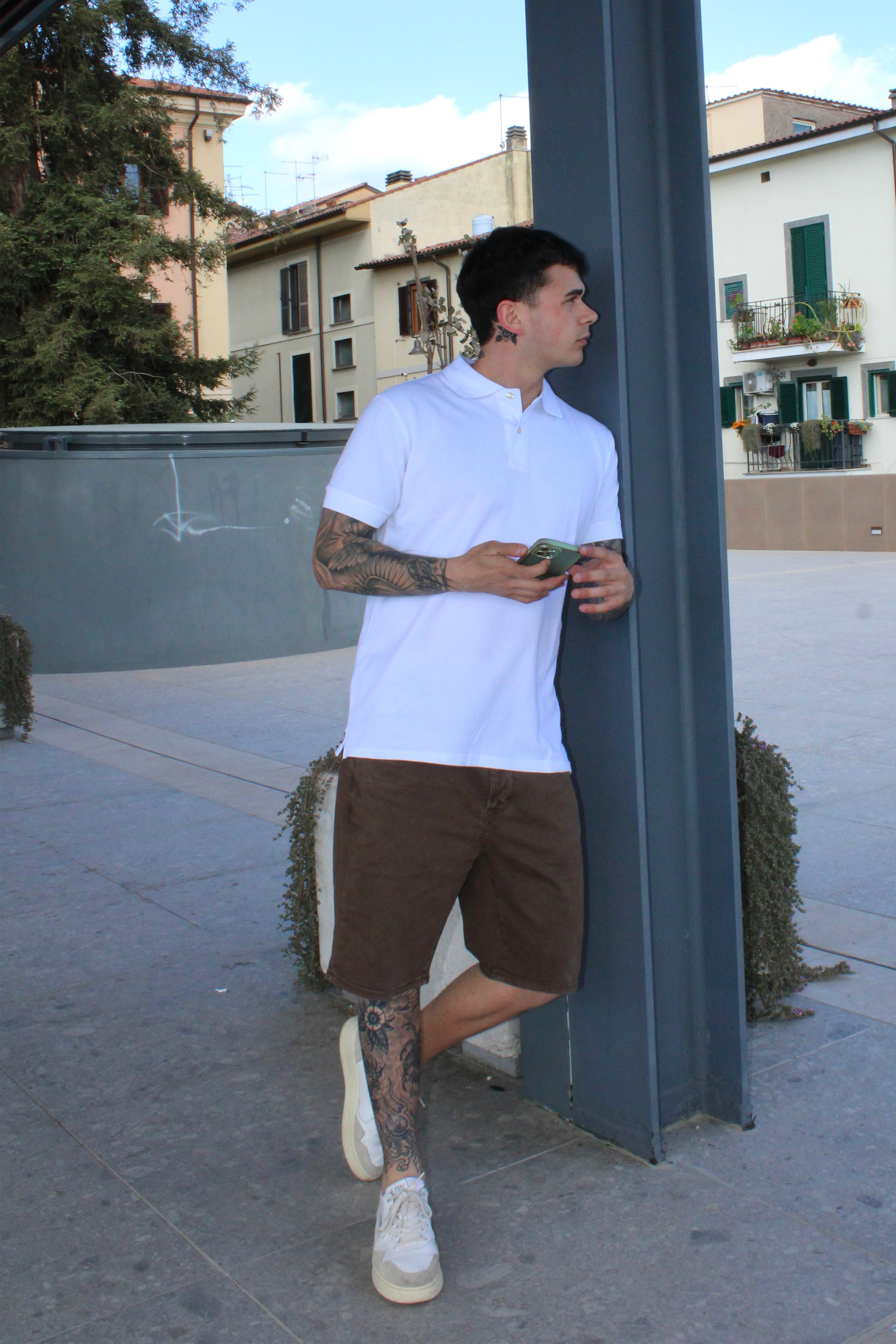 Bermuda jeans regular fit