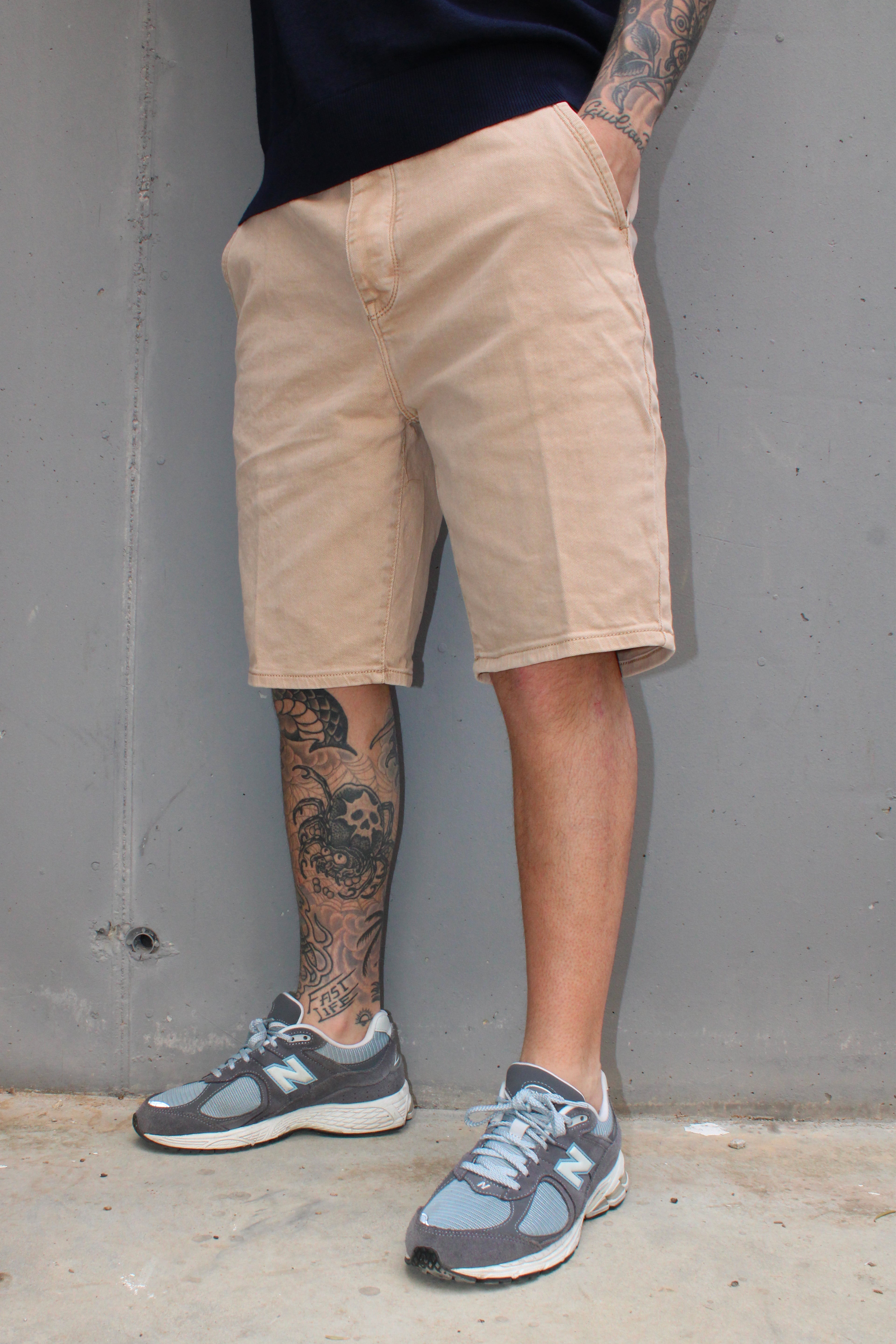 Bermuda jeans regular fit