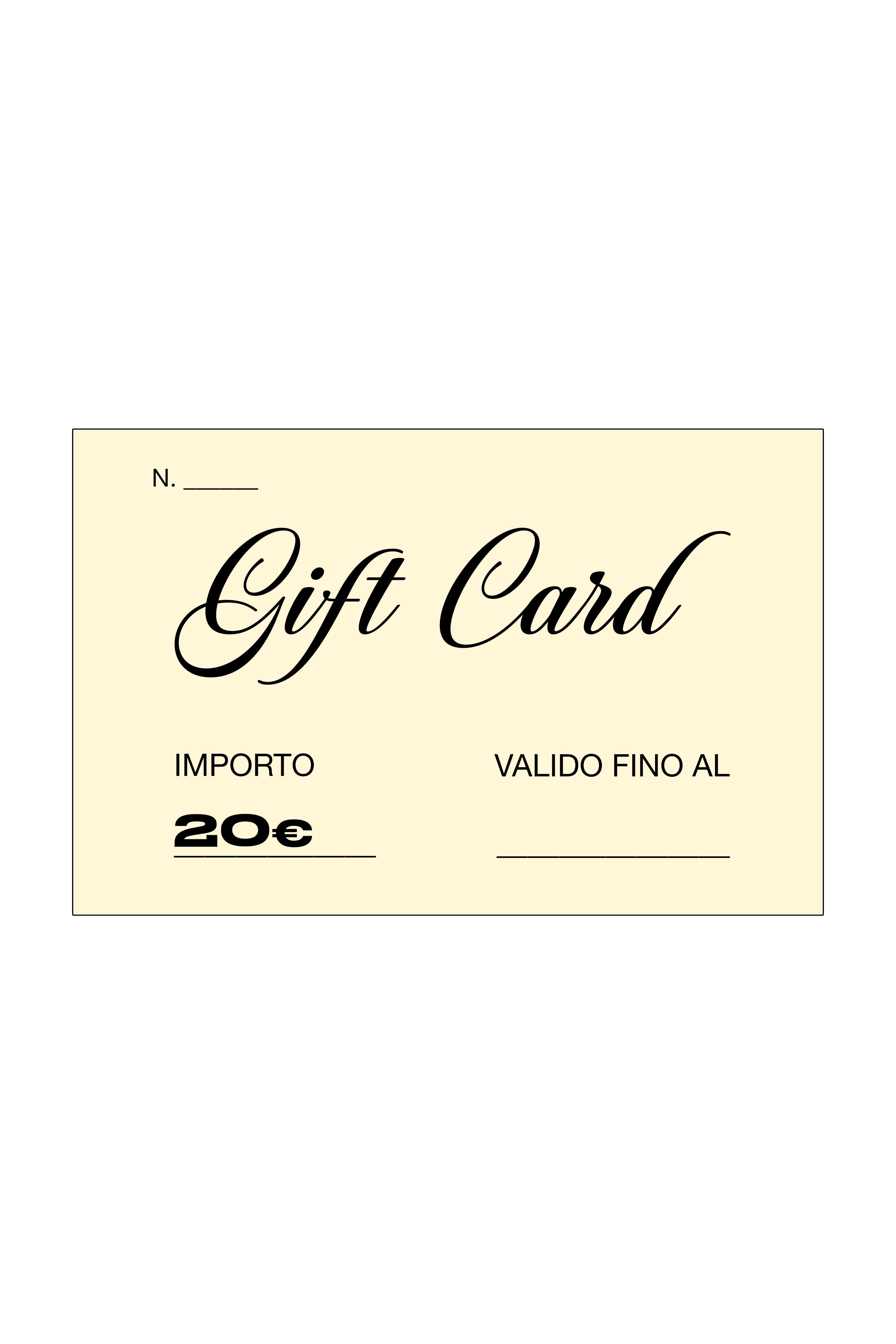 Buono regalo