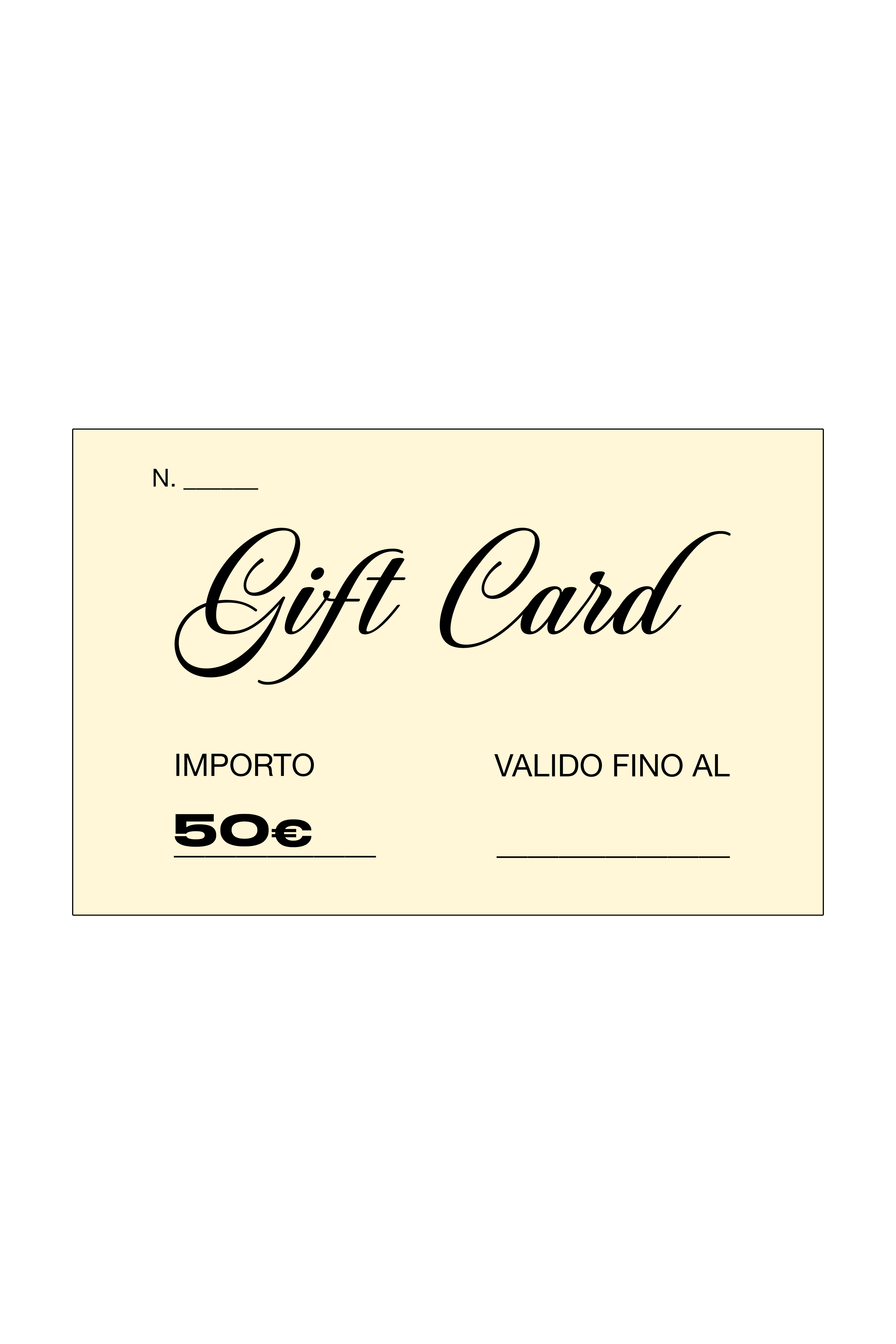Buono regalo